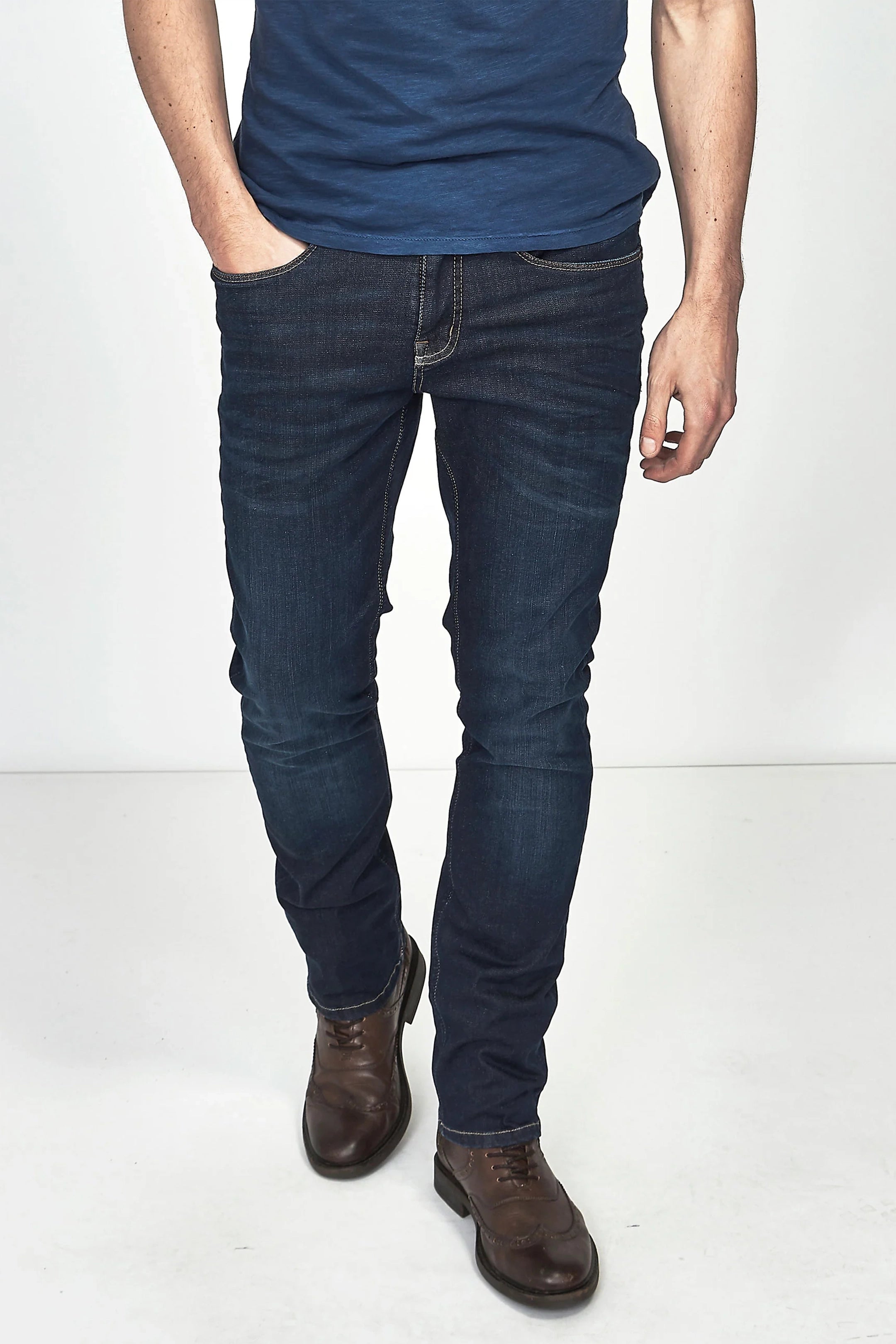 Mish Mash Tapered Fit Hyper FLEX Dark Stretch Jeans