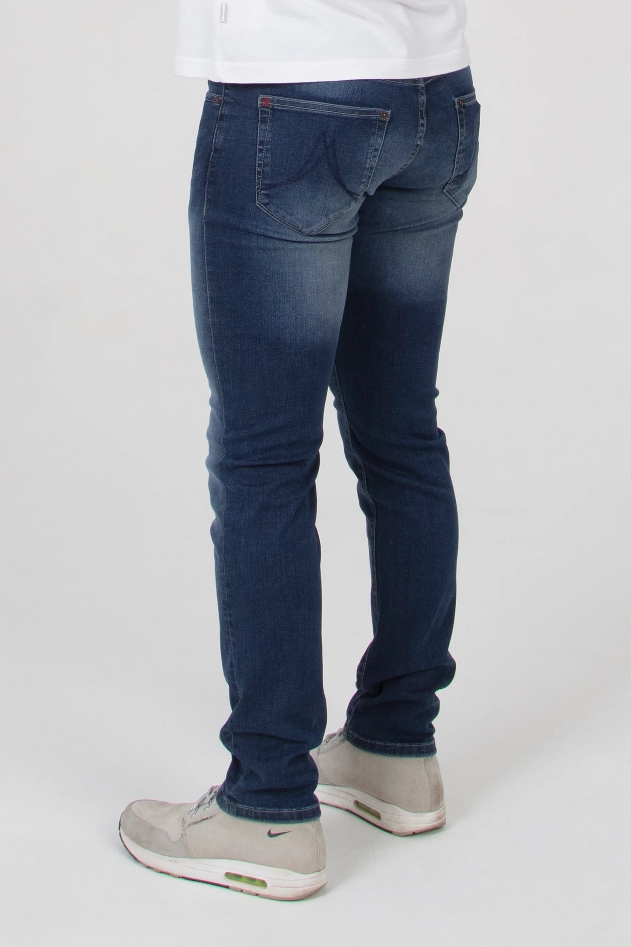 Mish Mash Tapered Fit Hyper FLEX Mid Sandblast Jeans