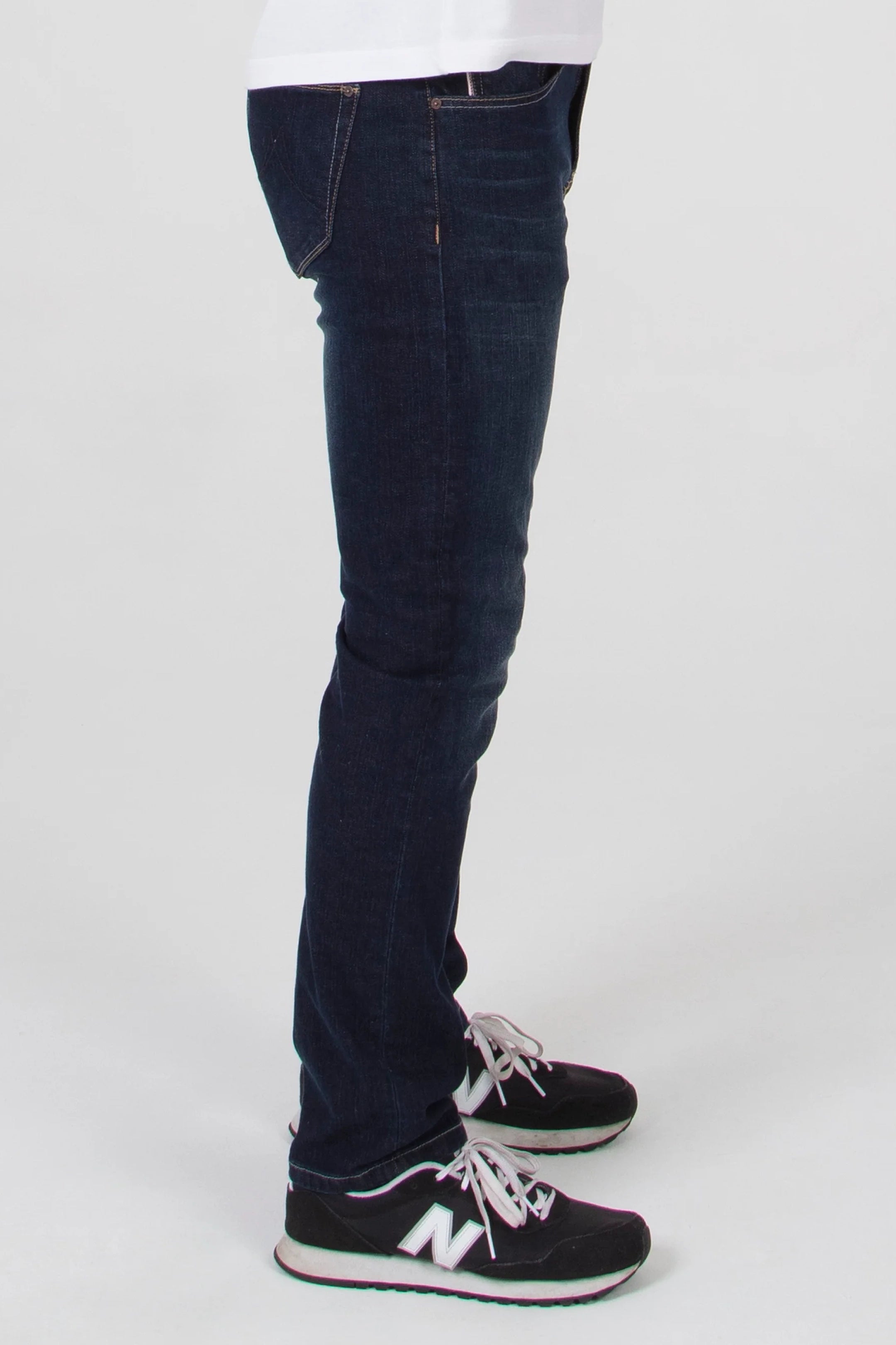 Mish Mash Tapered Fit Mid Stretch Lot XX Dark Stretch Jeans