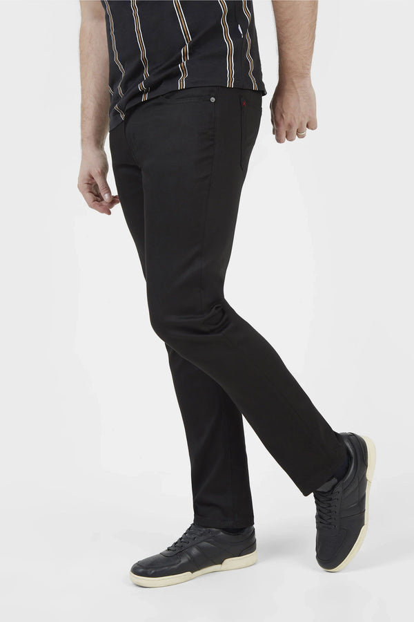 Mish Mash Tapered Fit Hyper FLEX Stay Black Jeans