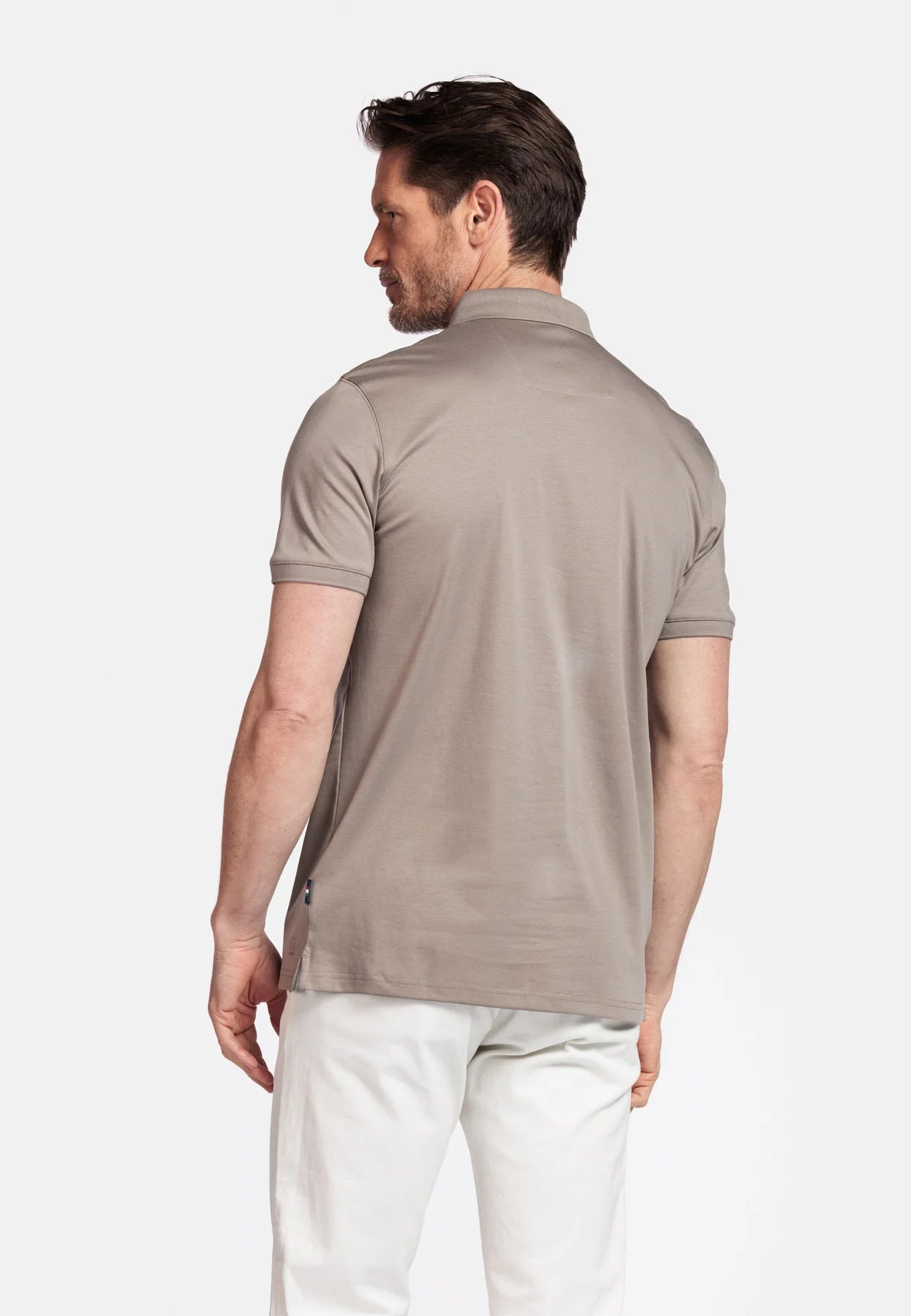 Giordano Short Sleeve Plain Tan Polo