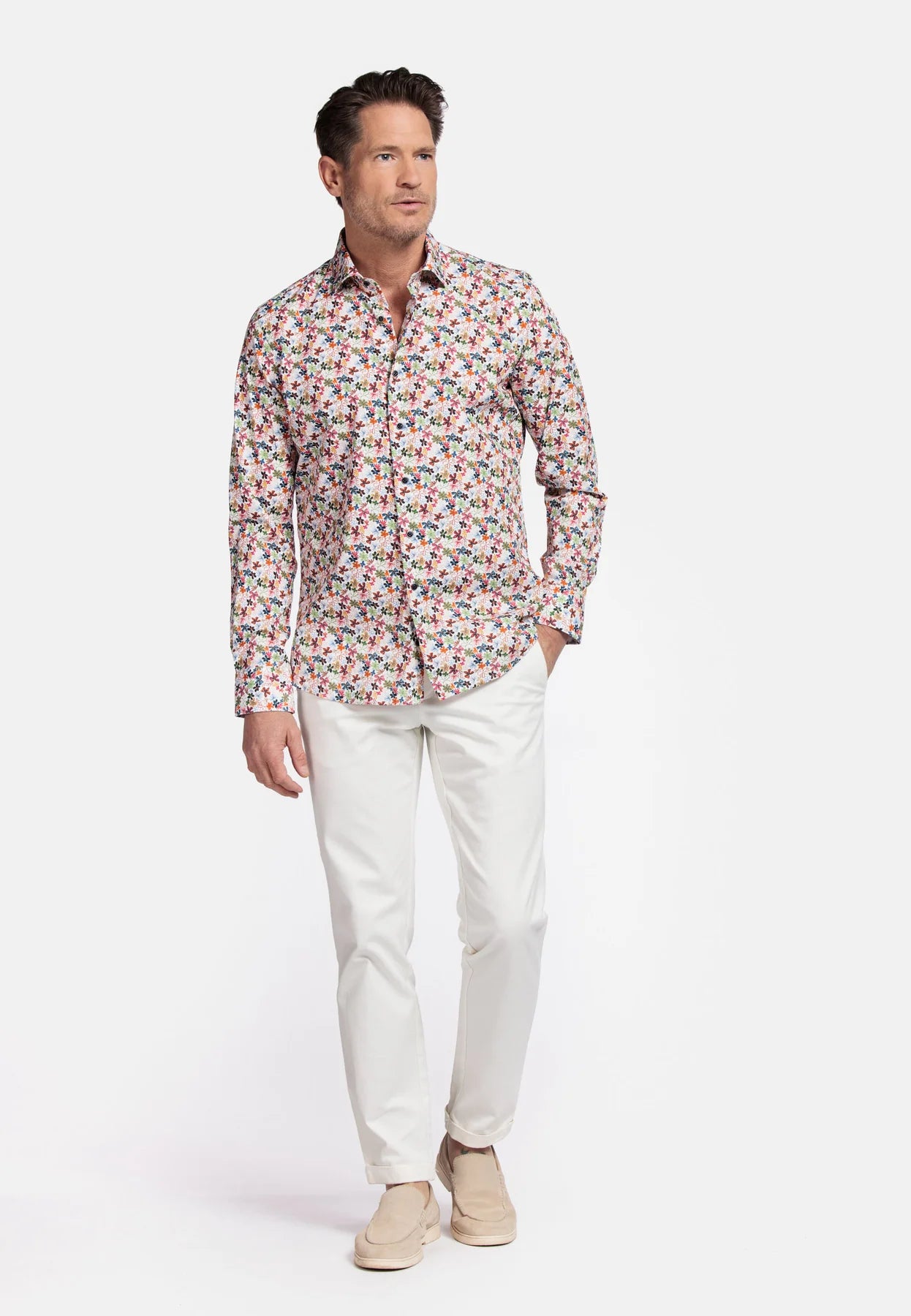 Giordano Multi Colour Floral Print Shirt