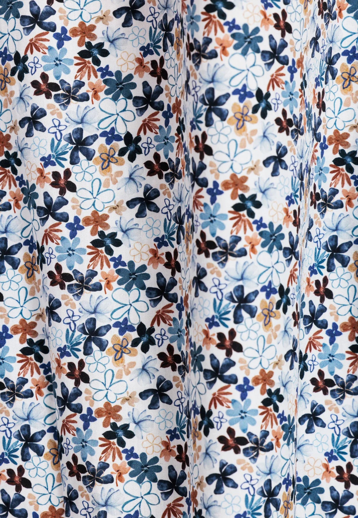Giordano Floral Print Navy Shirt
