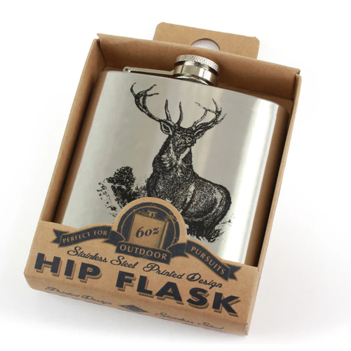 Stag 6oz Hip Flask