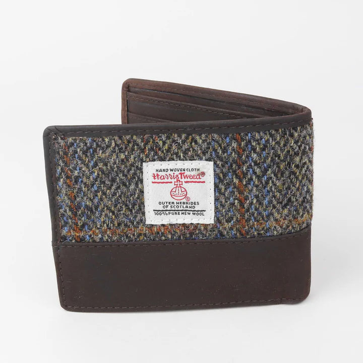 Brown Harris Tweed Wallet