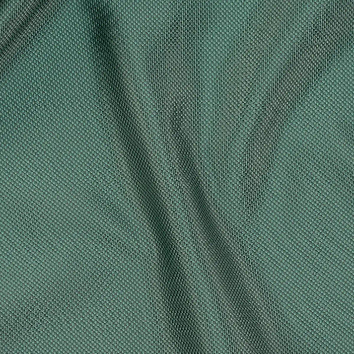 Plain Green Waffle Pocket Square