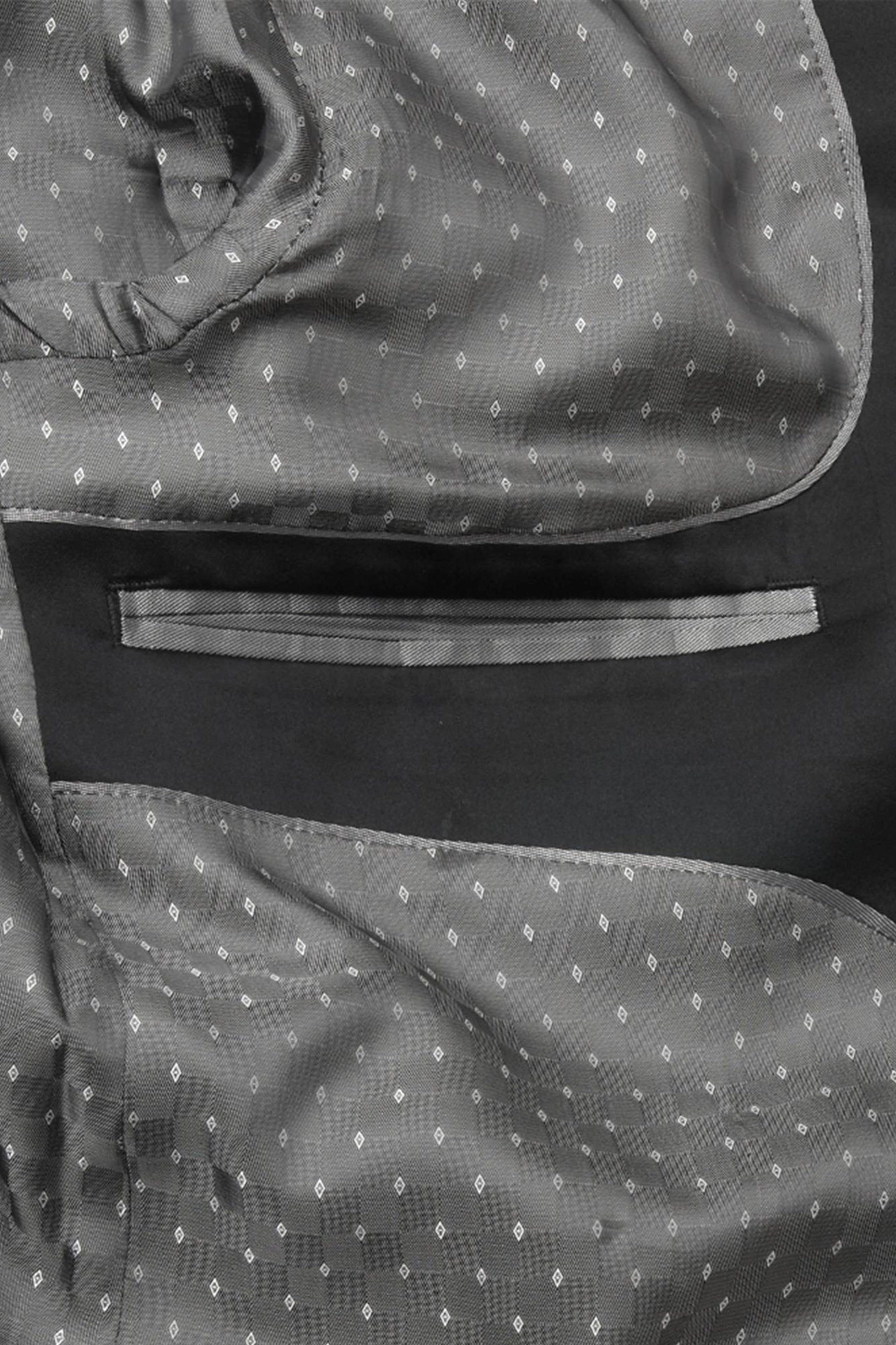 Black Classic Fit Dinner Suit