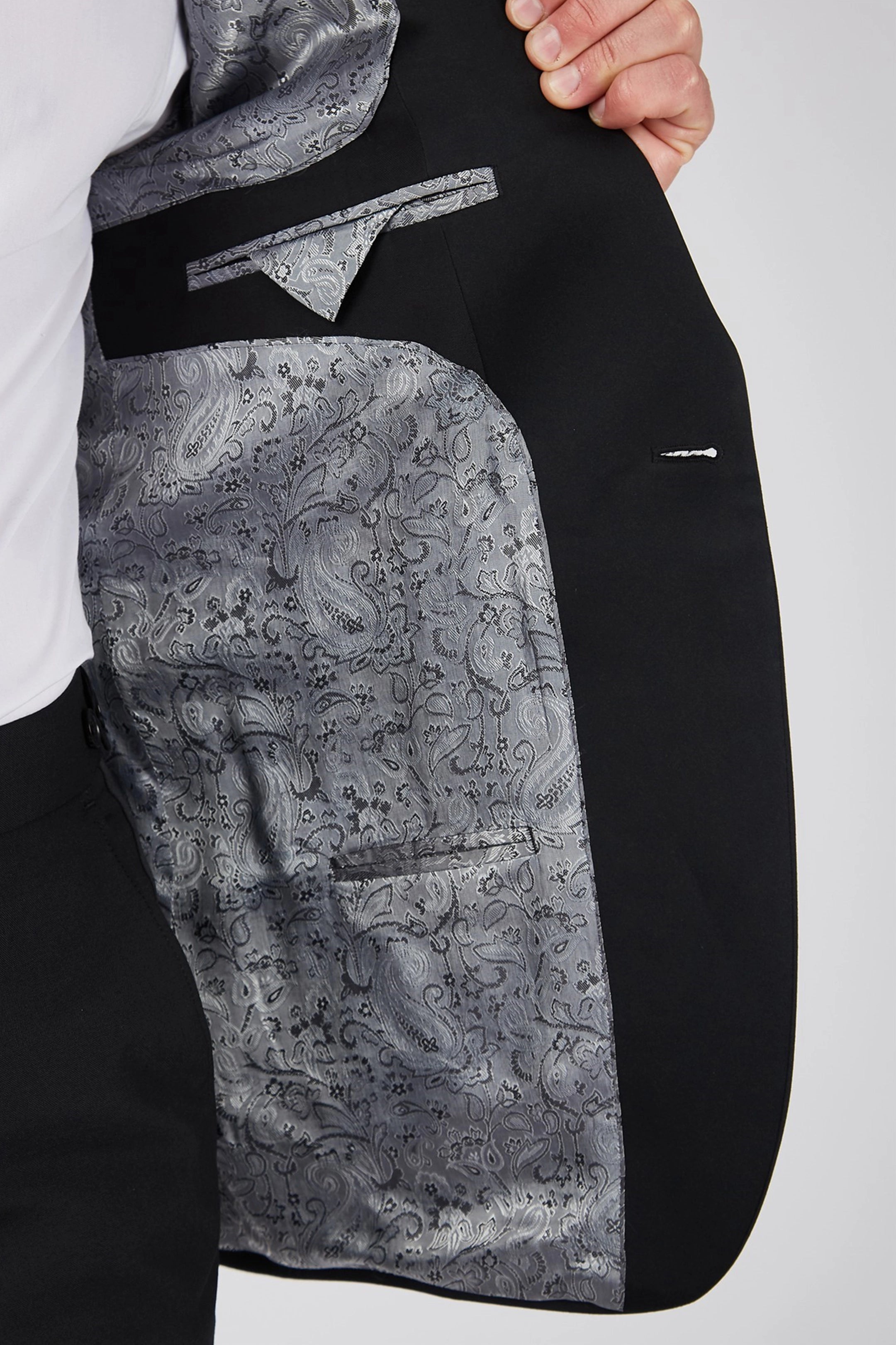 Black Slim Fit Dinner Suit