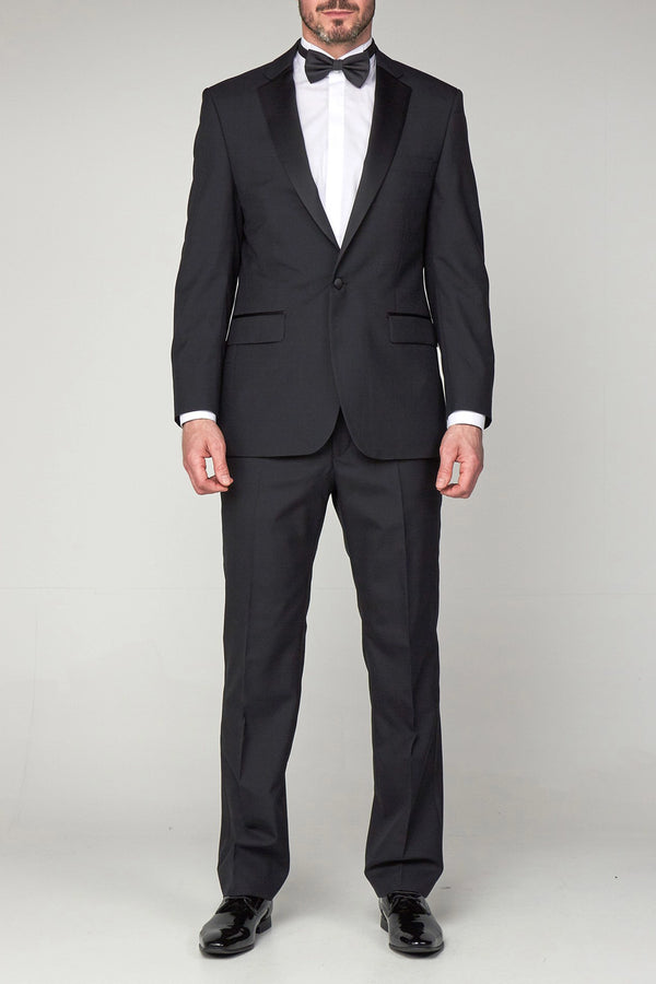 Black Classic Fit Dinner Suit