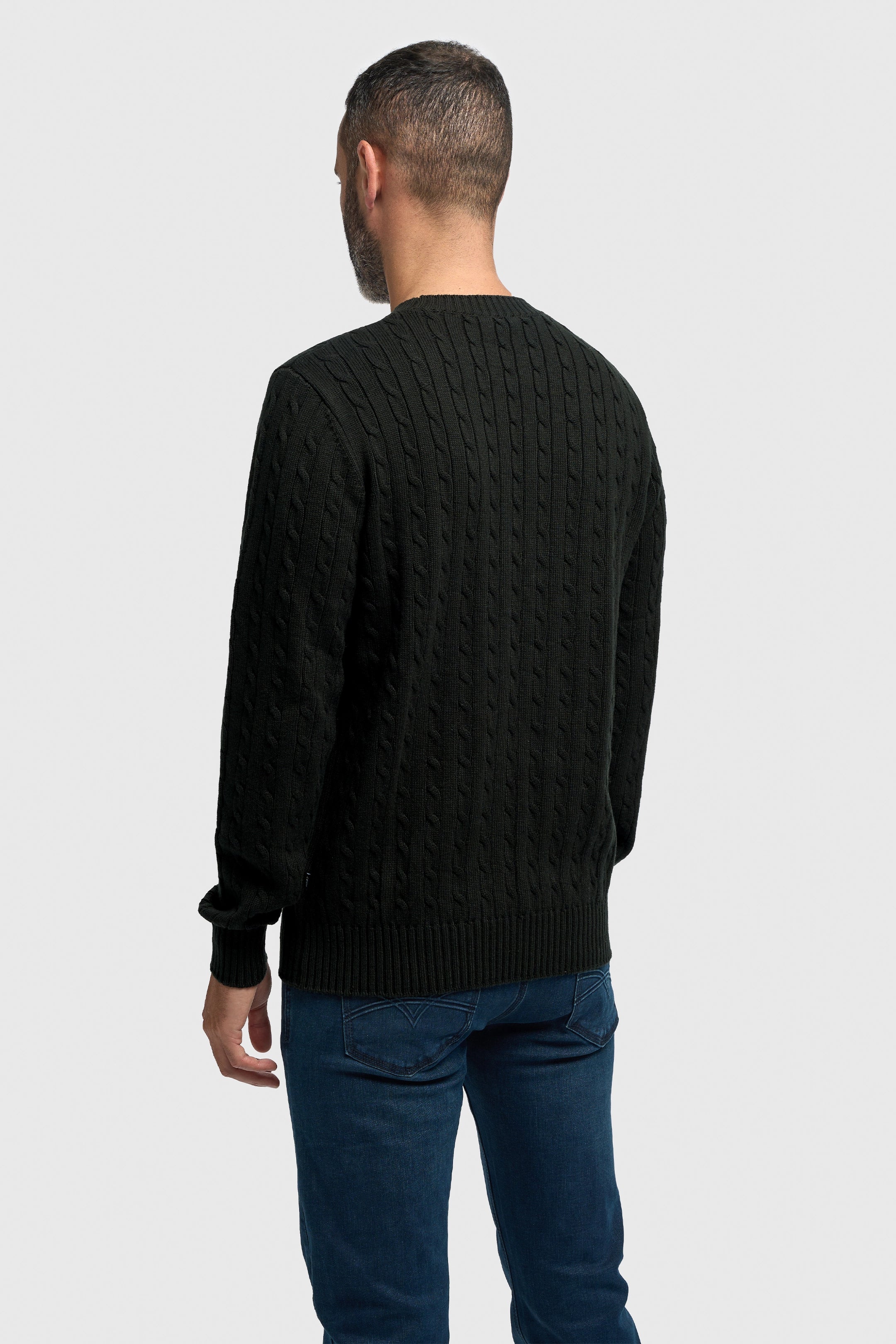 Foston Dark Green Jumper