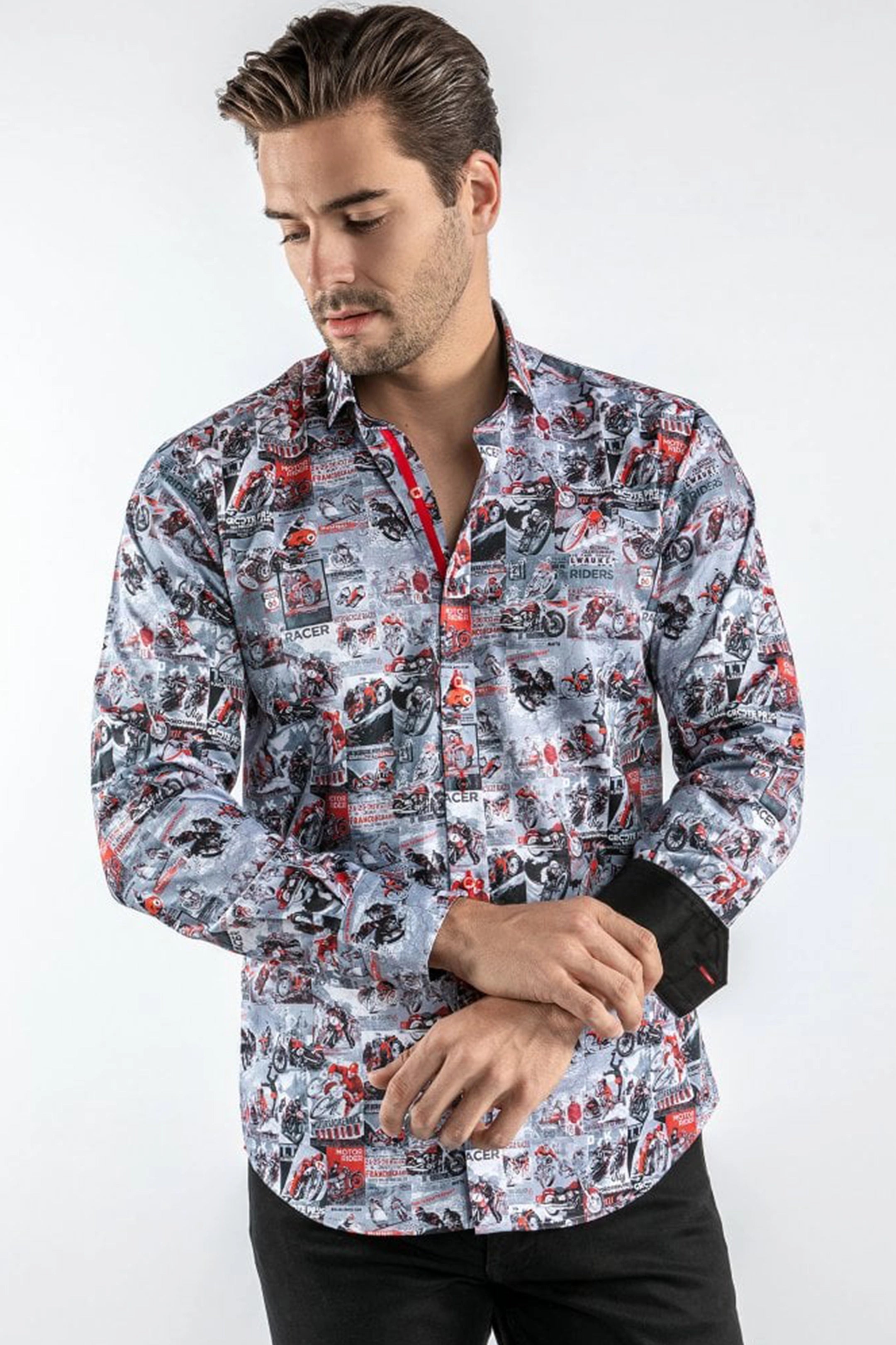 Claudio Lugli Vintage Motorbike Race Shirt