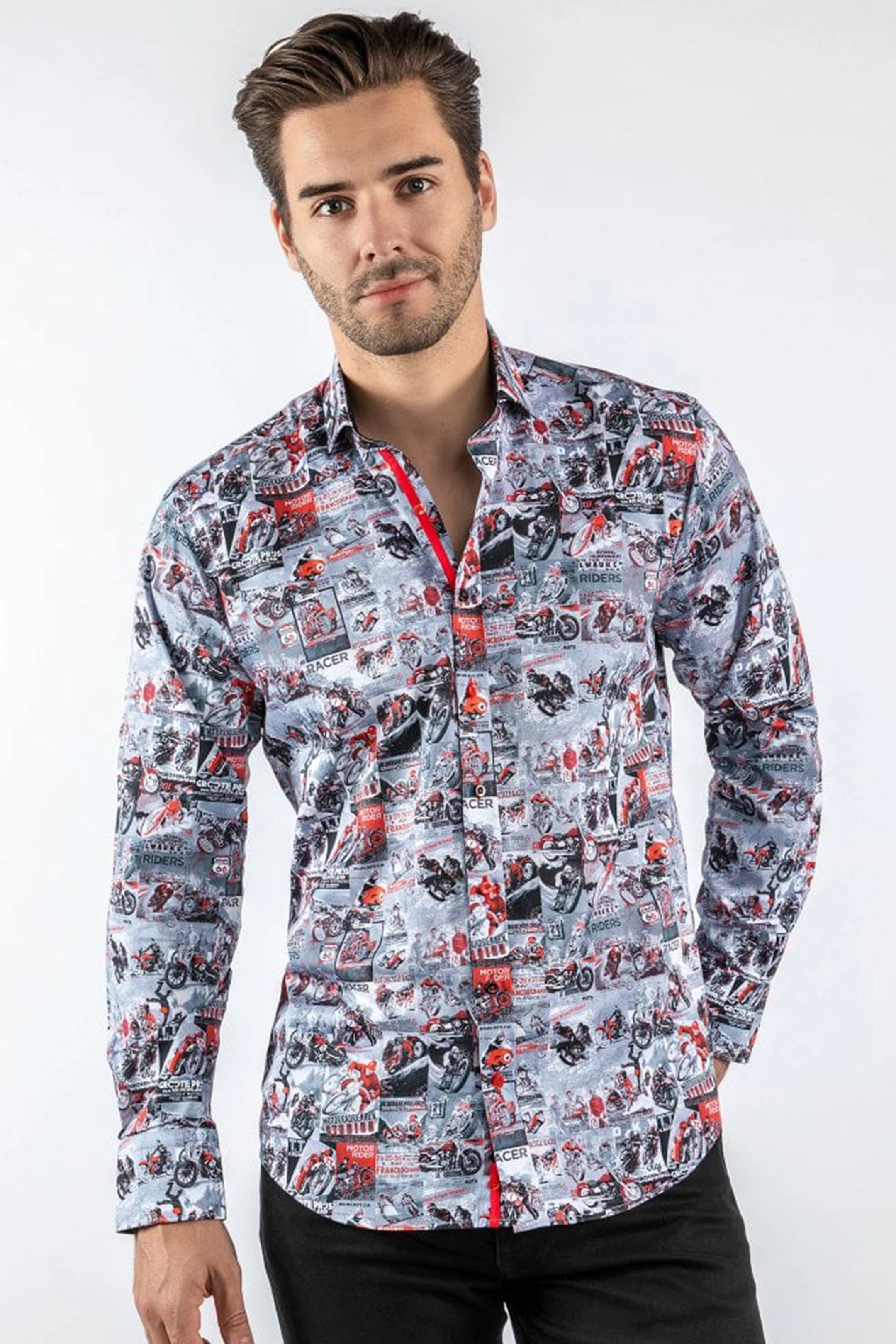 Claudio Lugli Vintage Motorbike Race Shirt