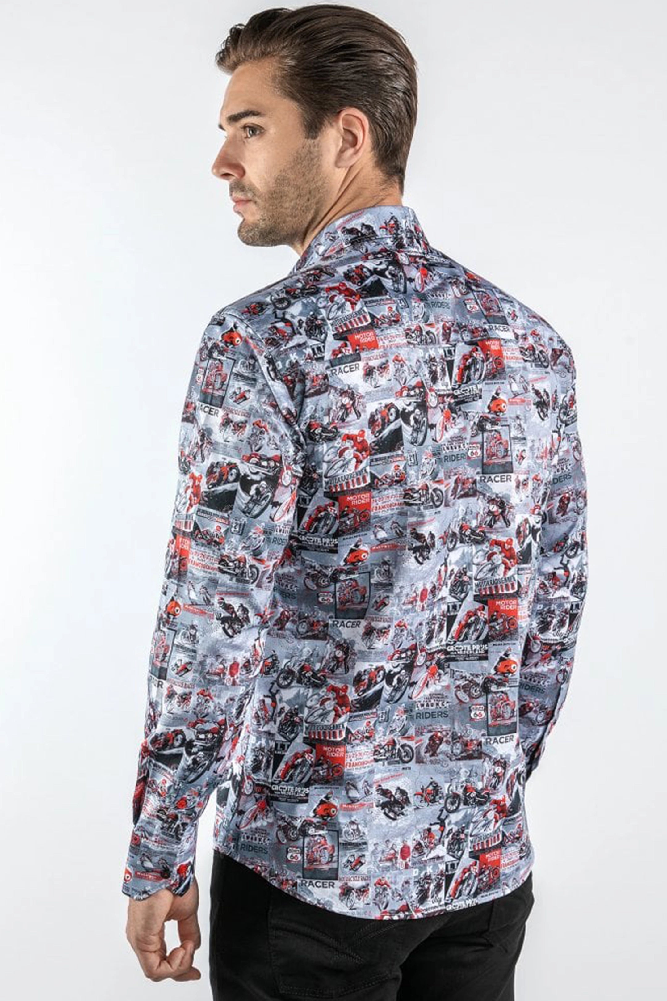 Claudio Lugli Vintage Motorbike Race Shirt