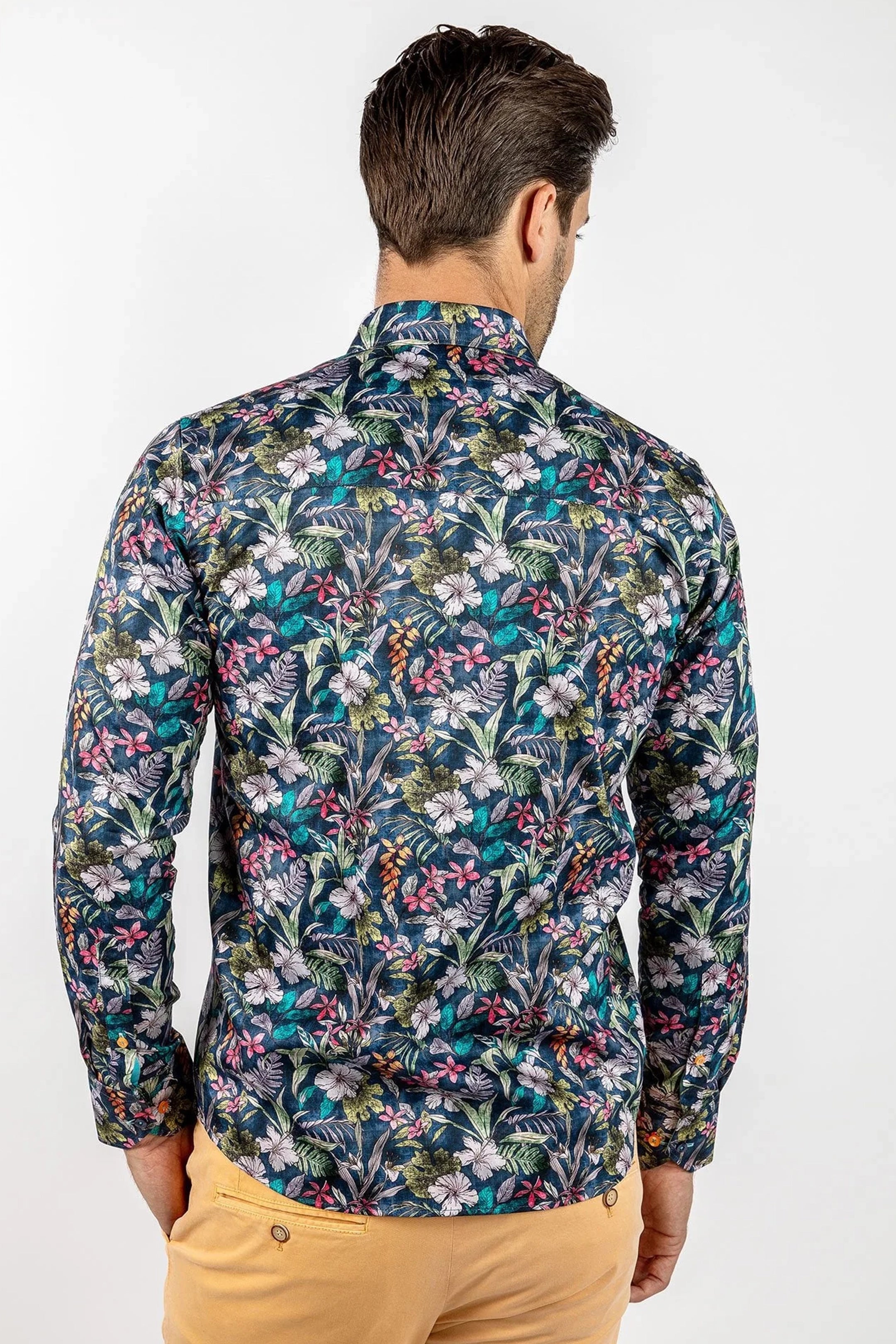 Claudio Lugli Tropical Fauna Print Shirt