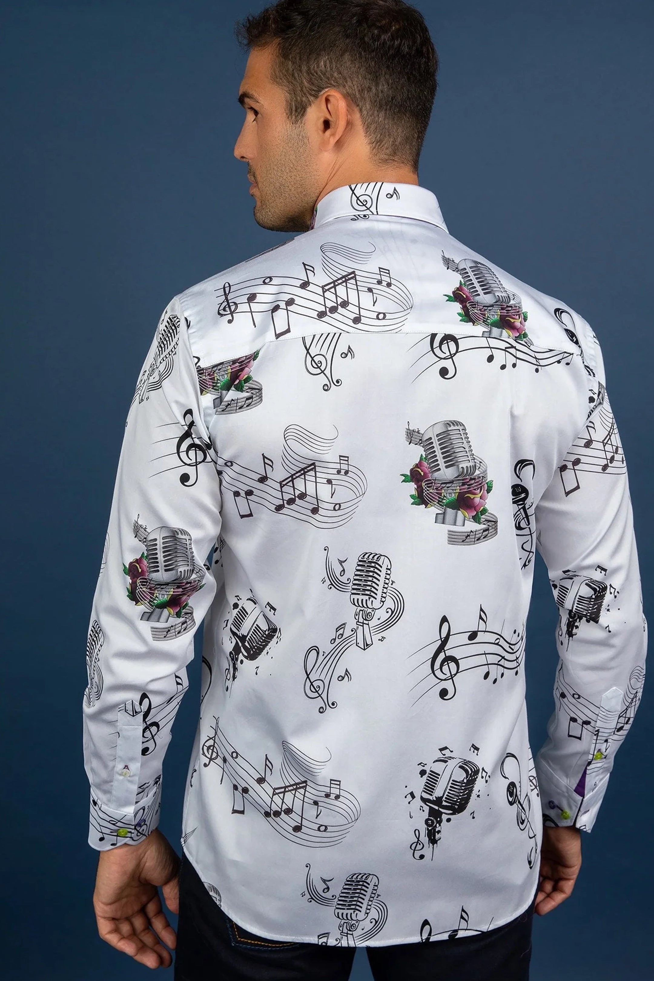 Claudio Lugli Lead Singer Print Shirt