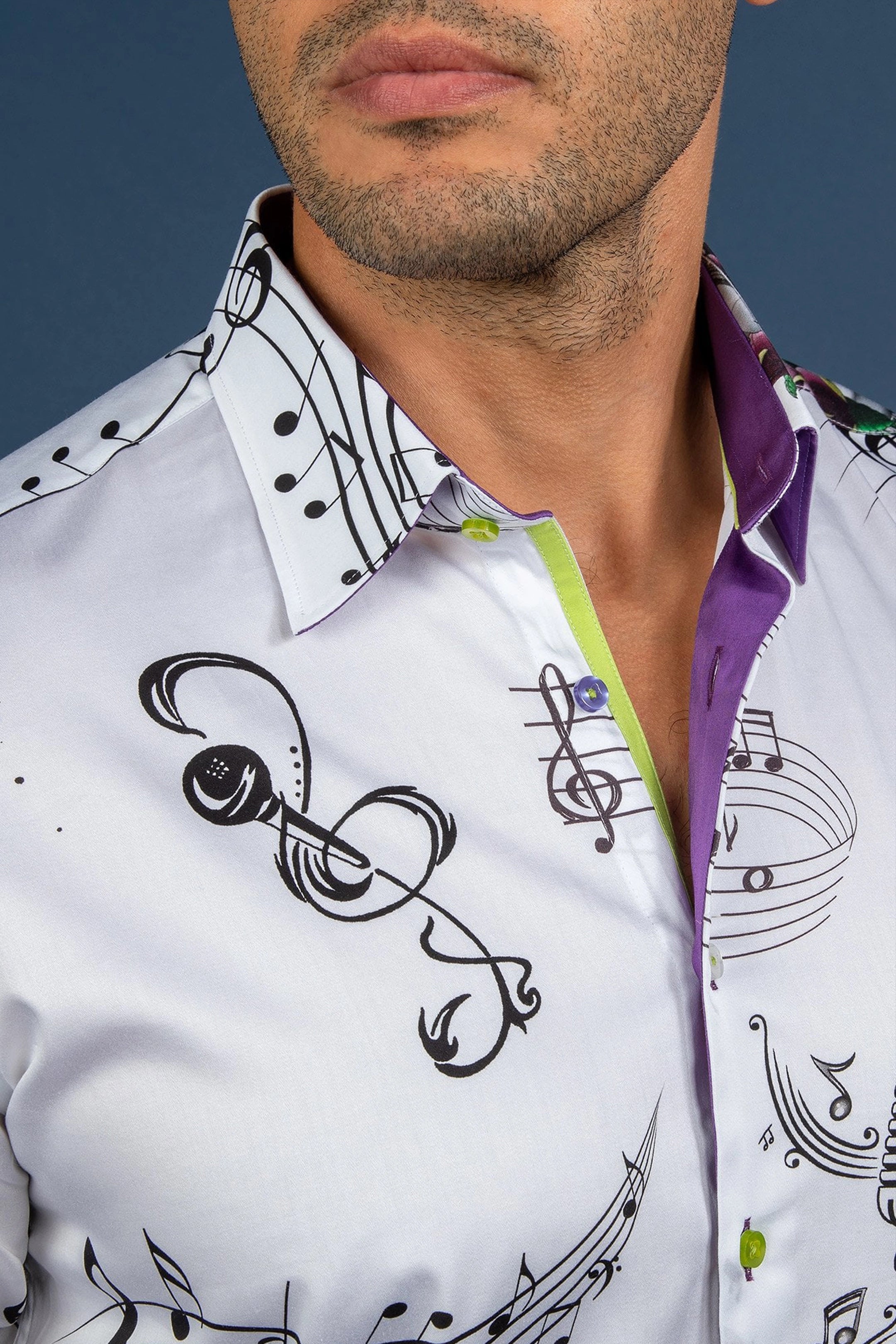 Claudio Lugli Lead Singer Print Shirt