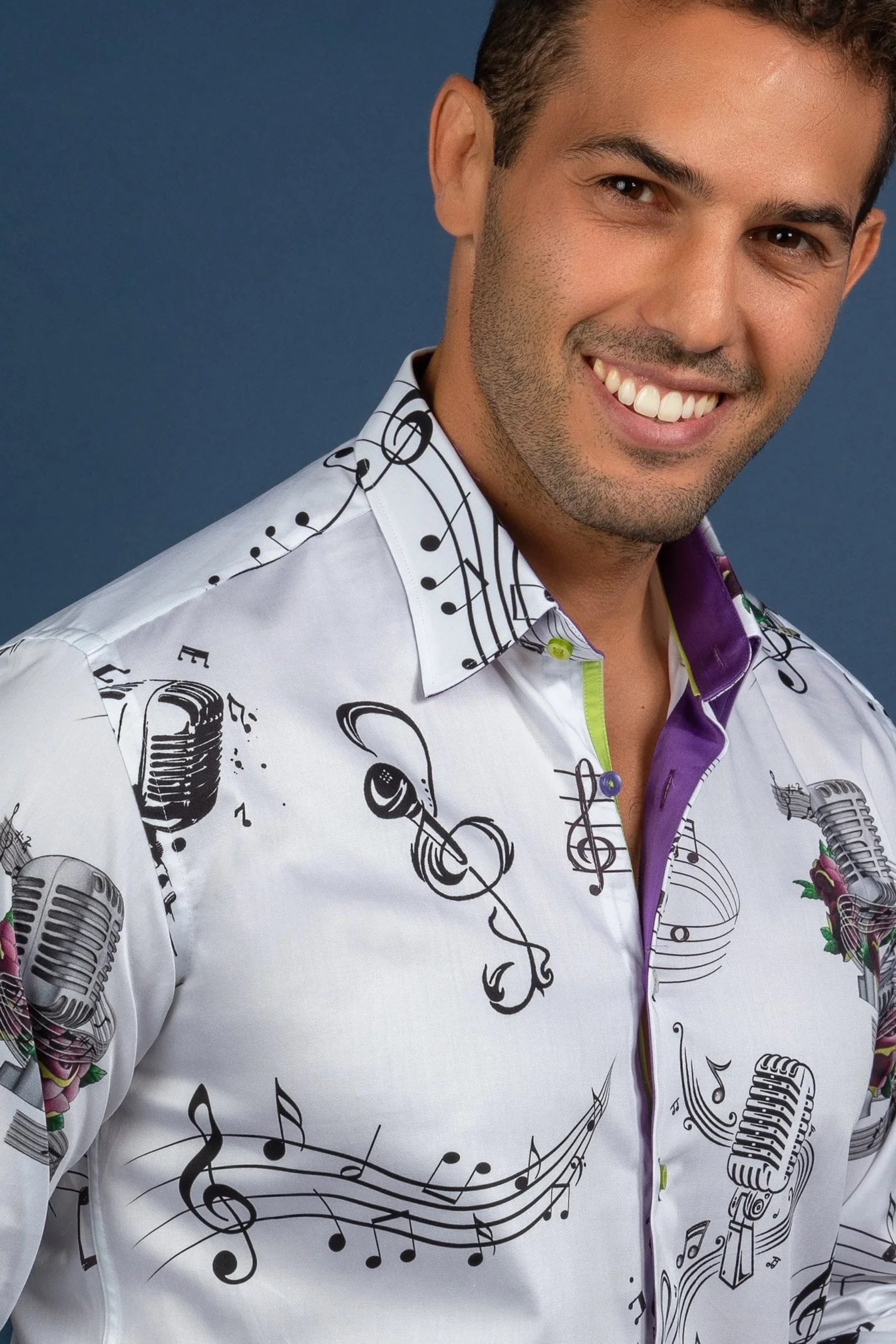 Claudio Lugli Lead Singer Print Shirt