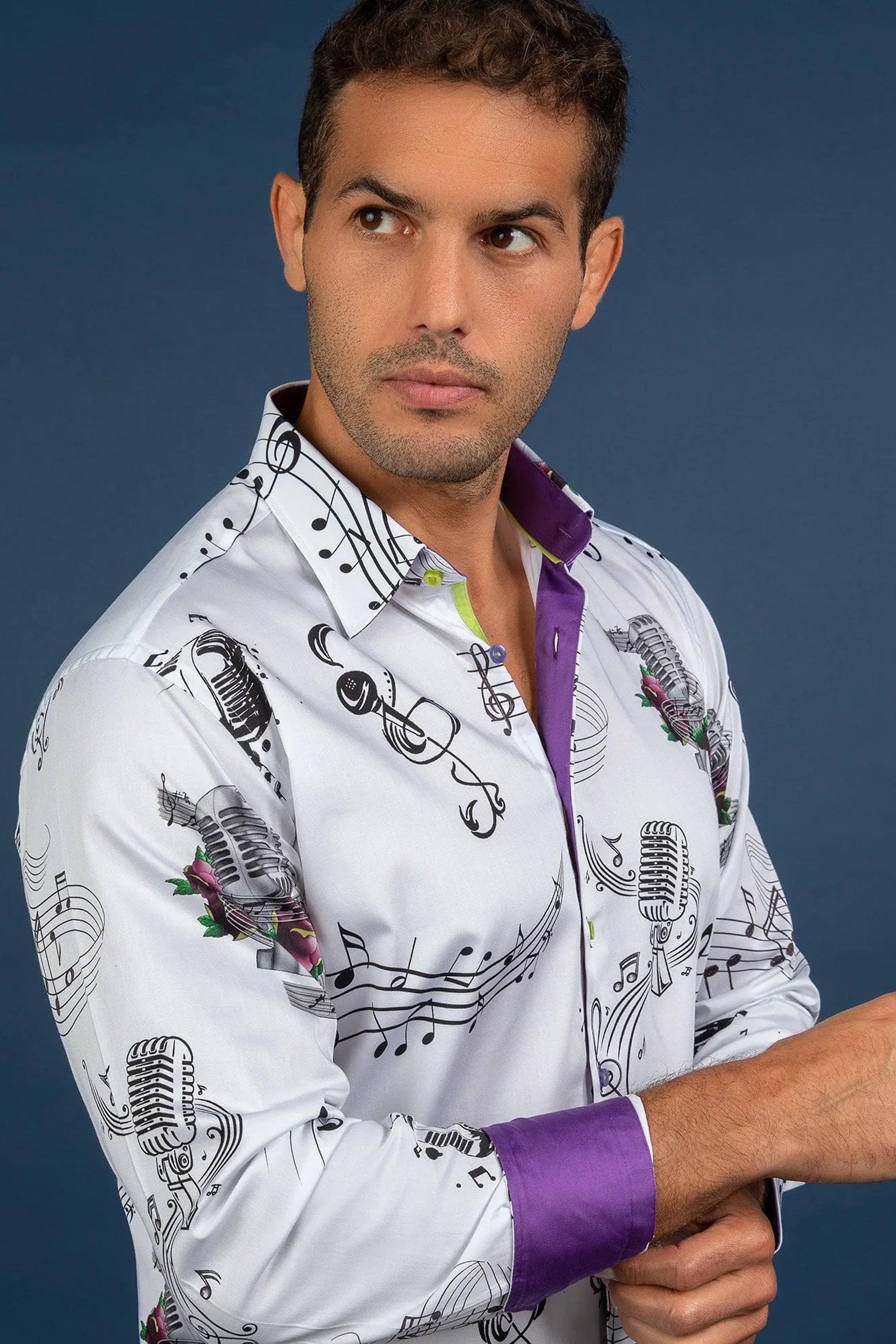 Claudio Lugli Lead Singer Print Shirt