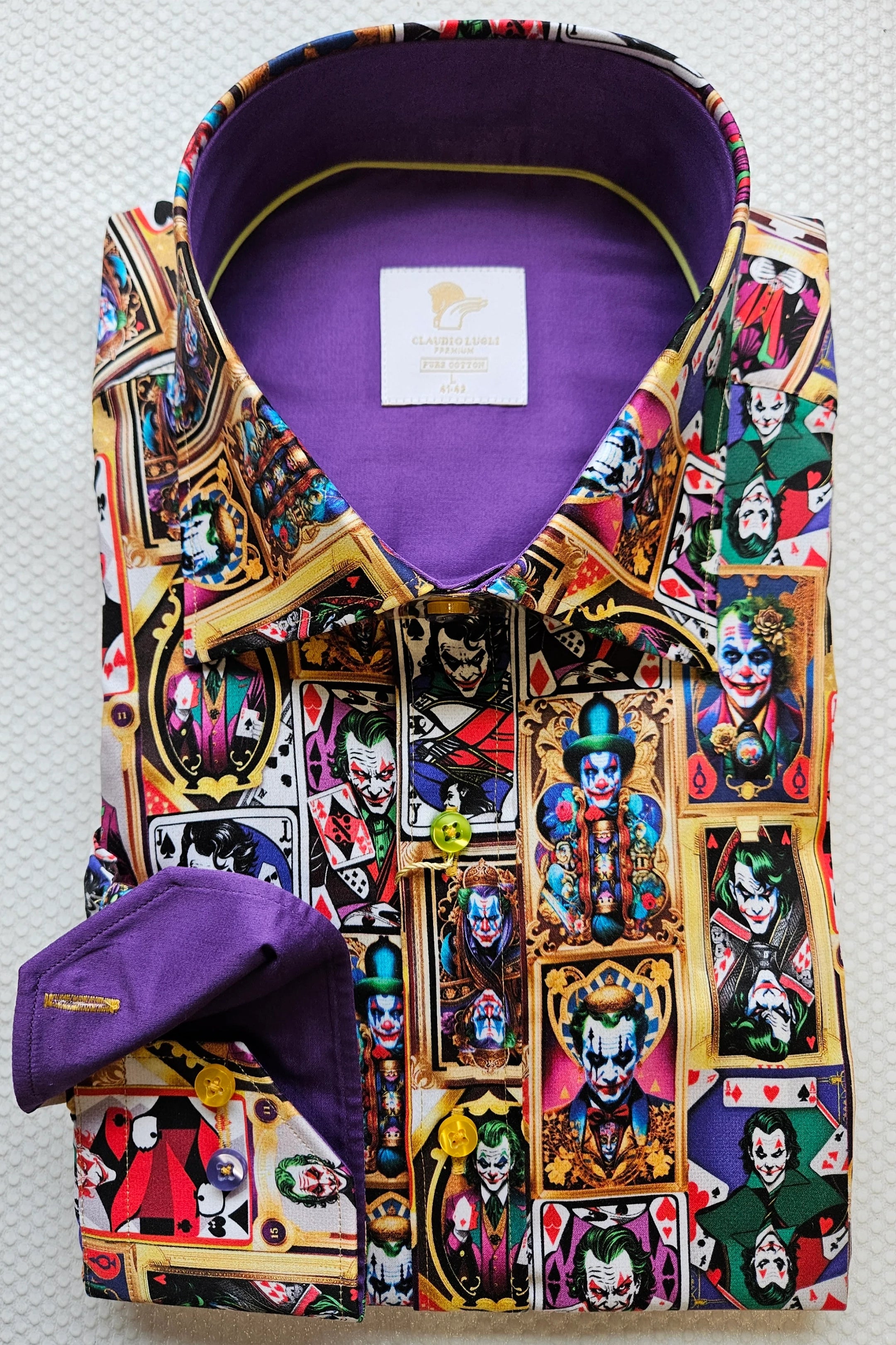 Claudio Lugli Supervillain Joker Shirt