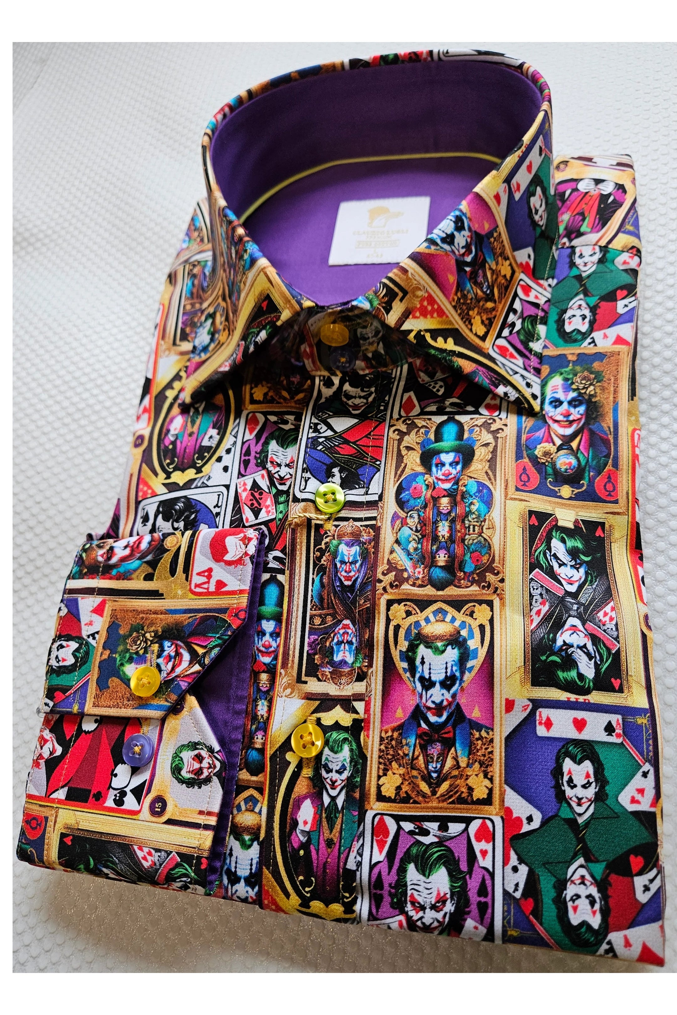 Claudio Lugli Supervillain Joker Shirt