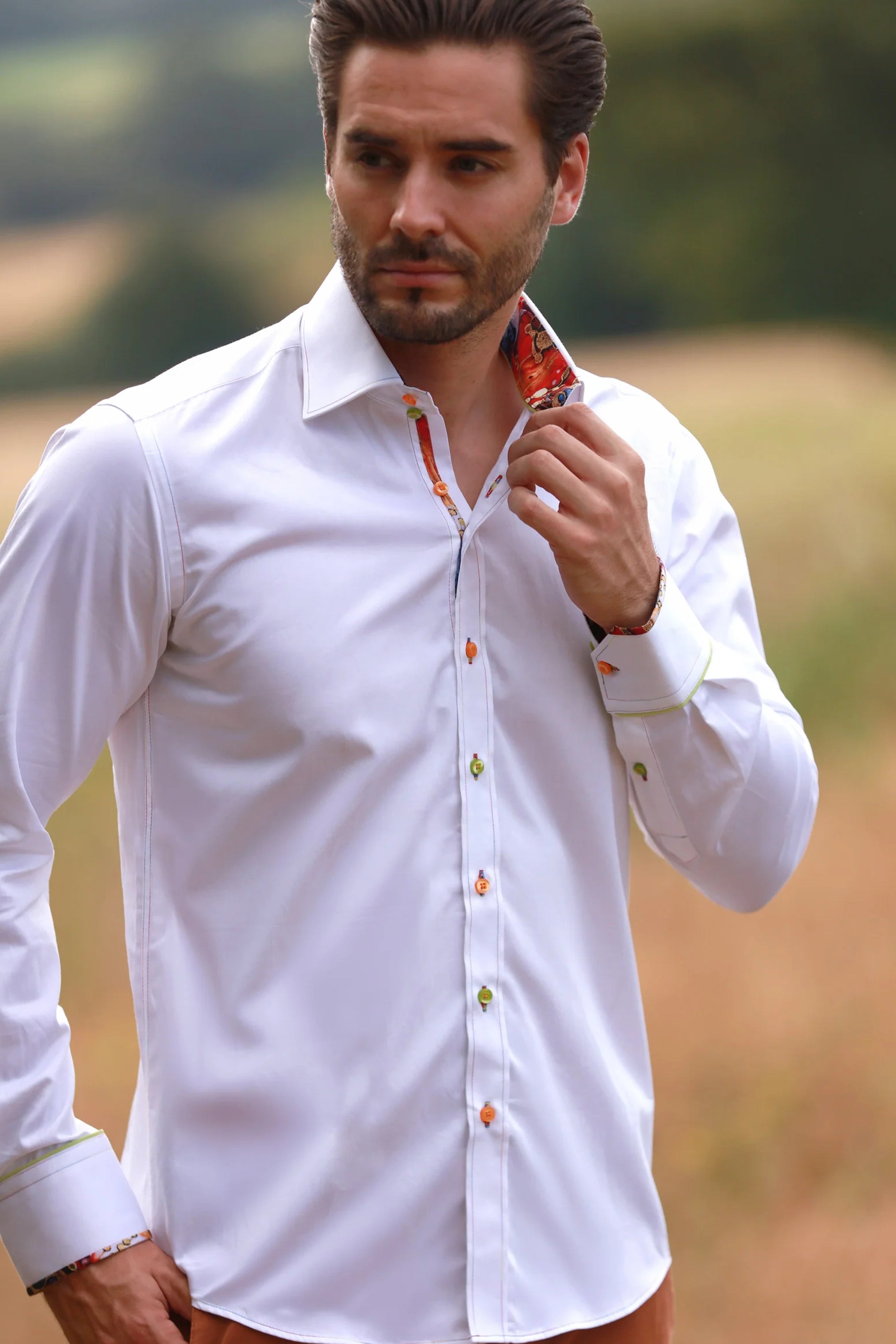 Claudio Lugli Classic Signature Plain Shirt