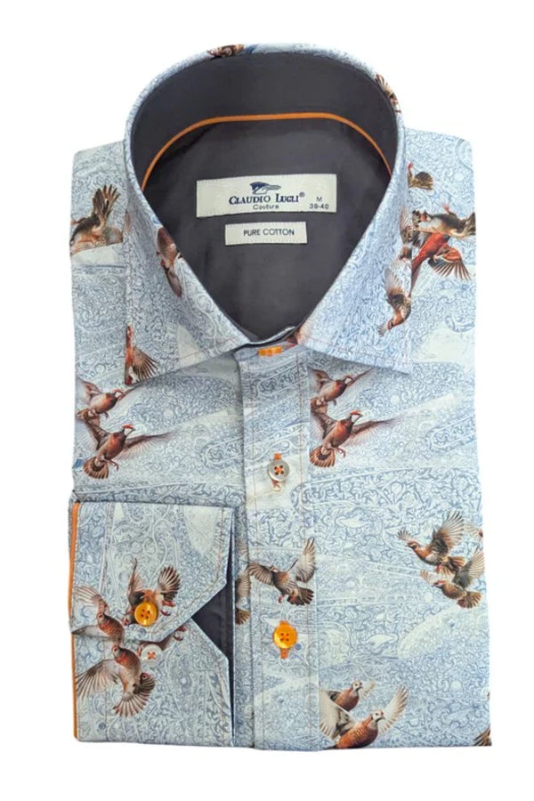 Claudio Lugli Grey Partridge Shirt