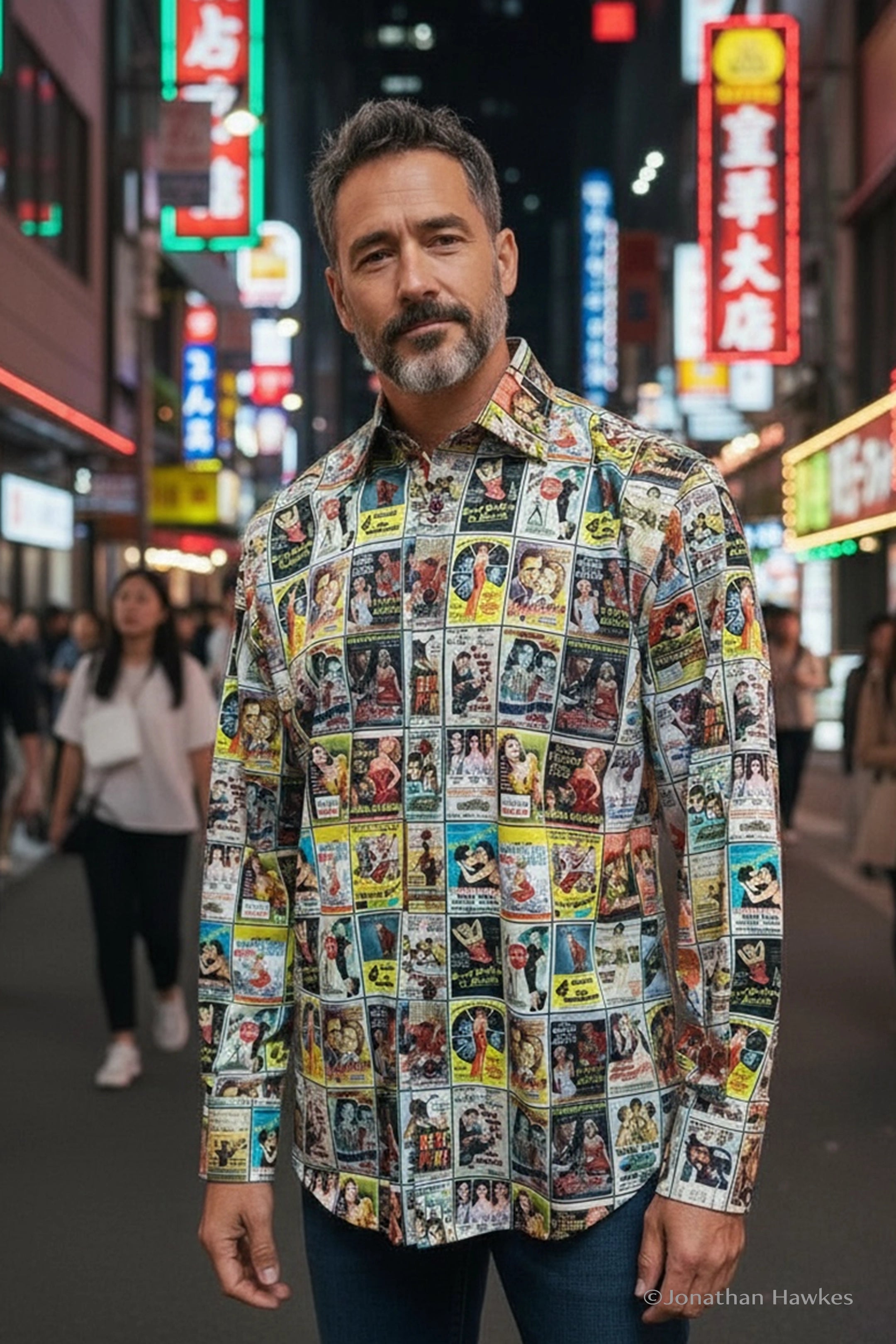 Claudio Lugli Black Movie Posters Shirt