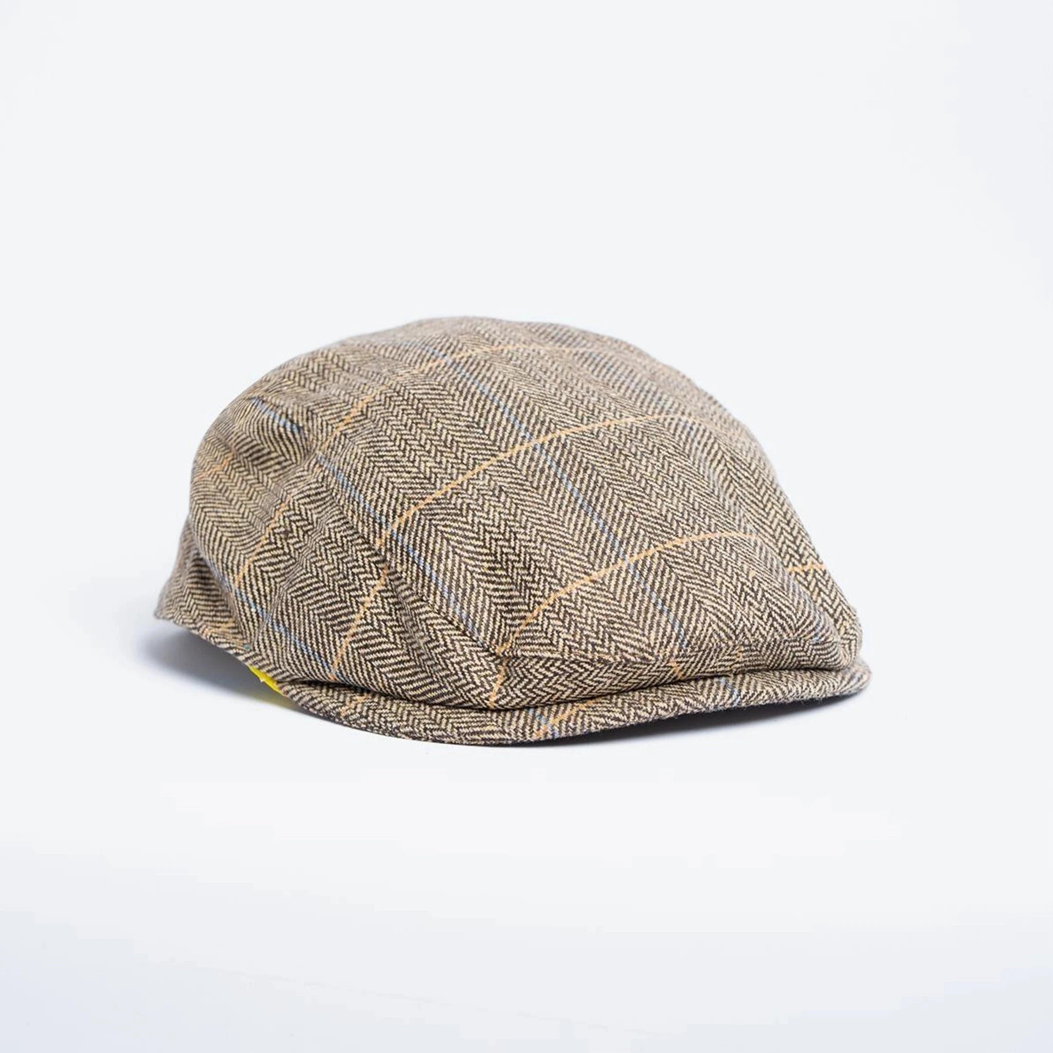 Albert Tweed Check Flat Cap