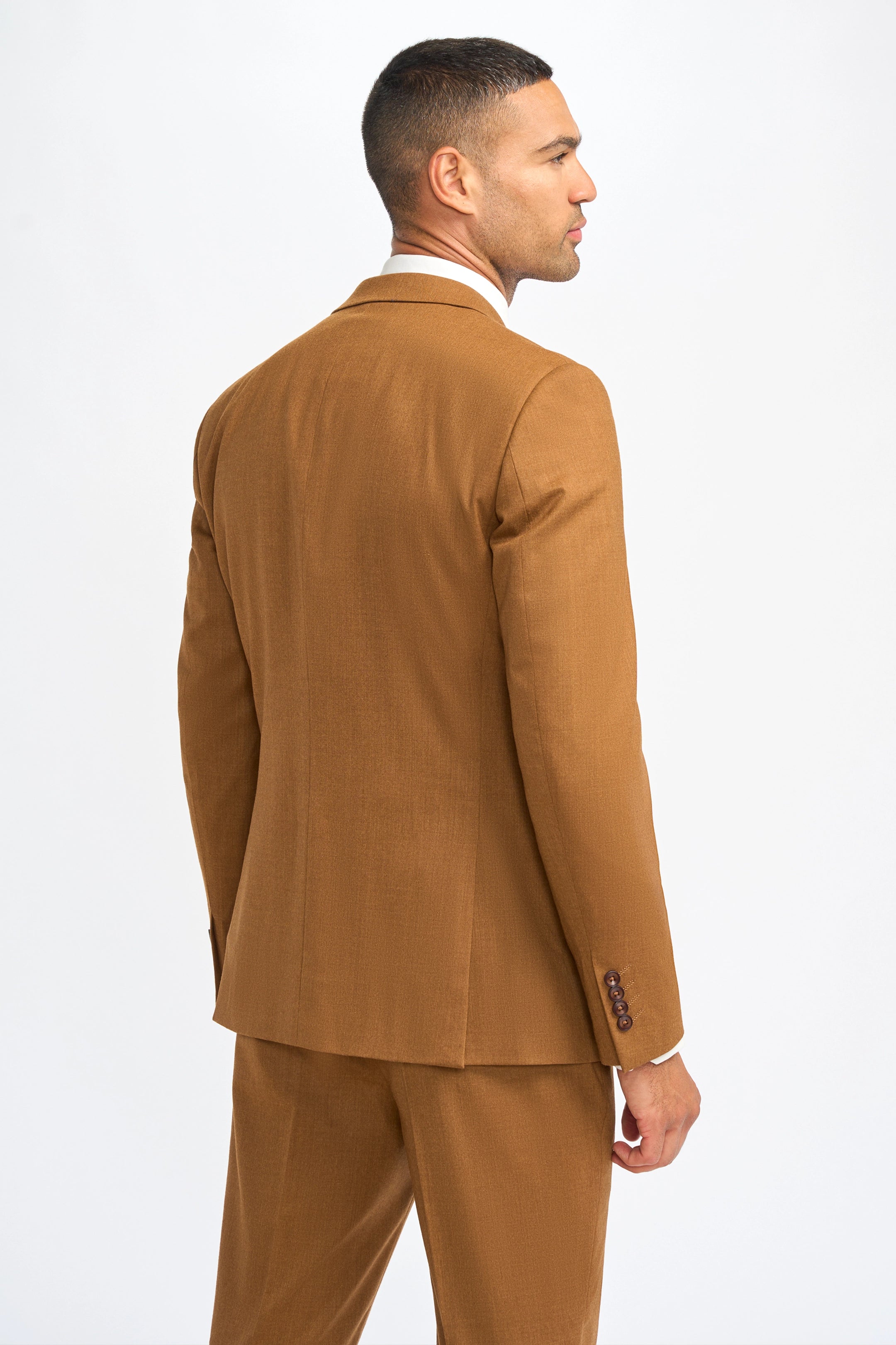 James Sierra Rich Wool Three Piece Suit