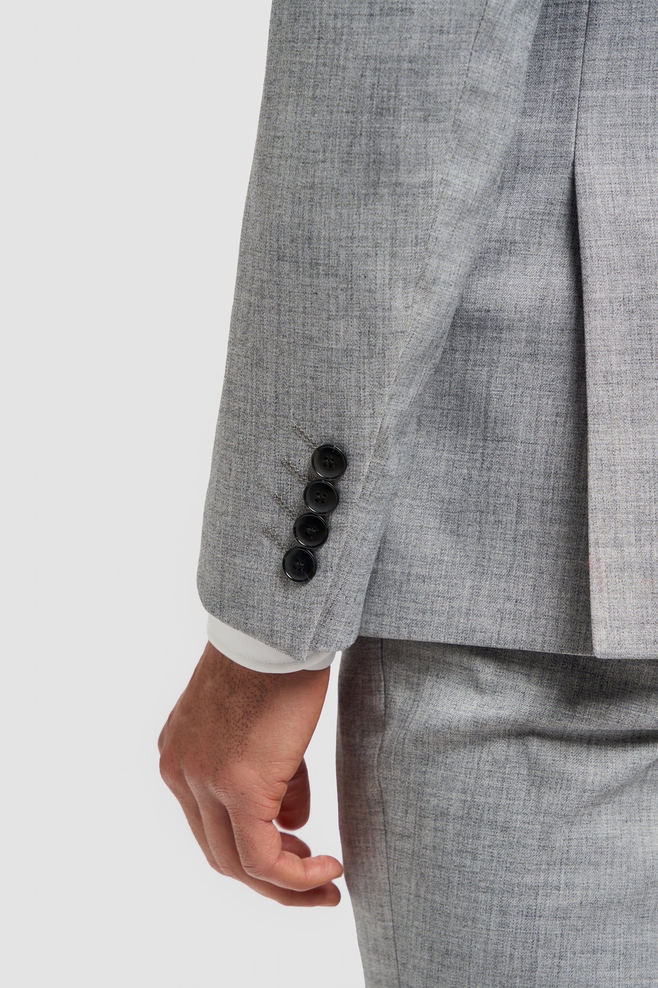 Malibu Grey Three Piece Suit