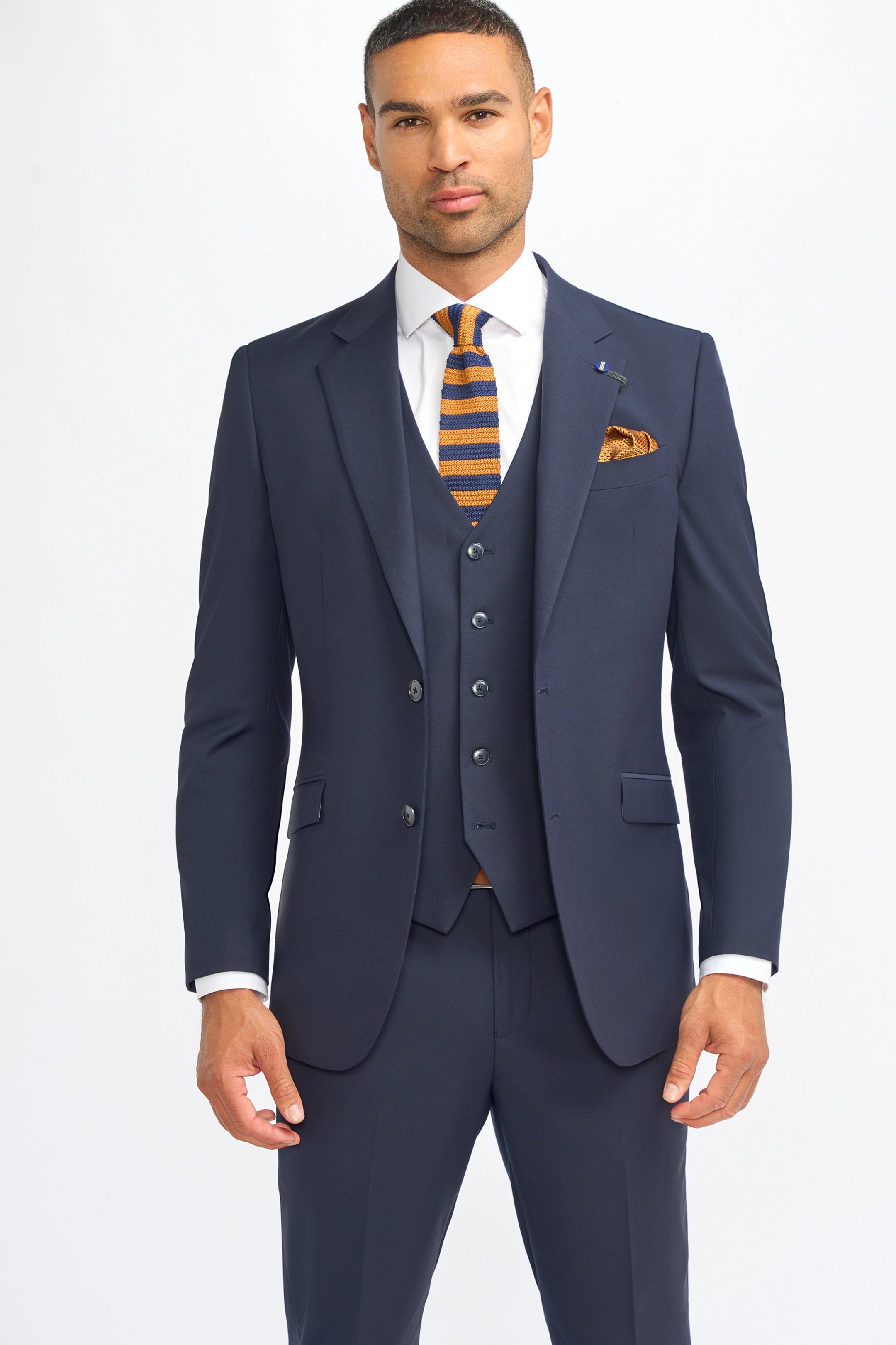 Malibu Navy Three Piece Suit