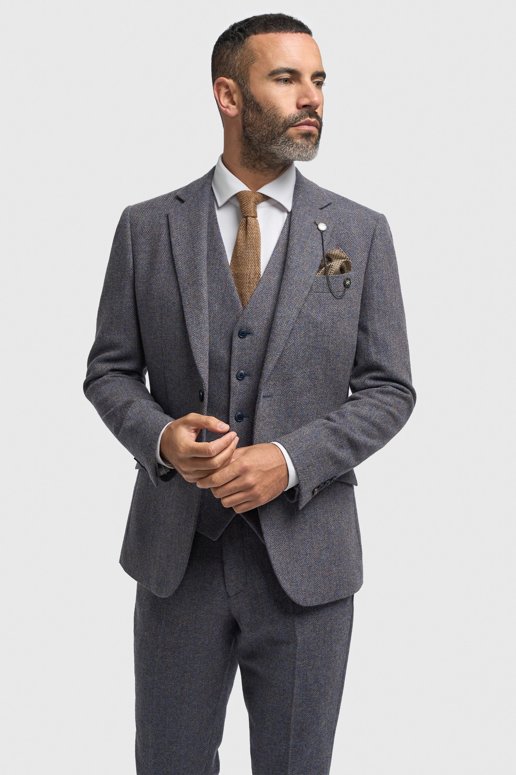 Thomas Savoy Tweed Three Piece Suit