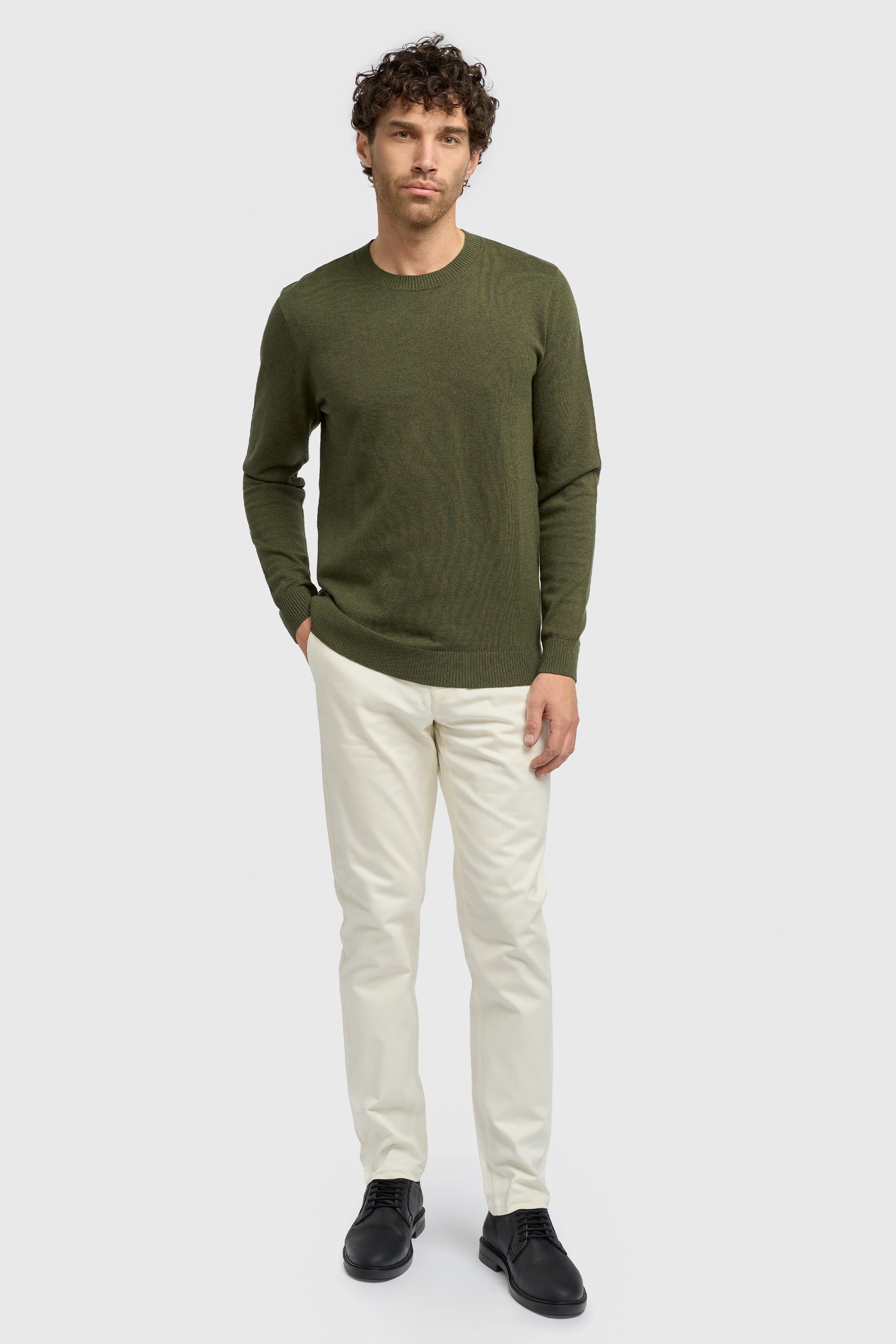 Connall Olive Jumper