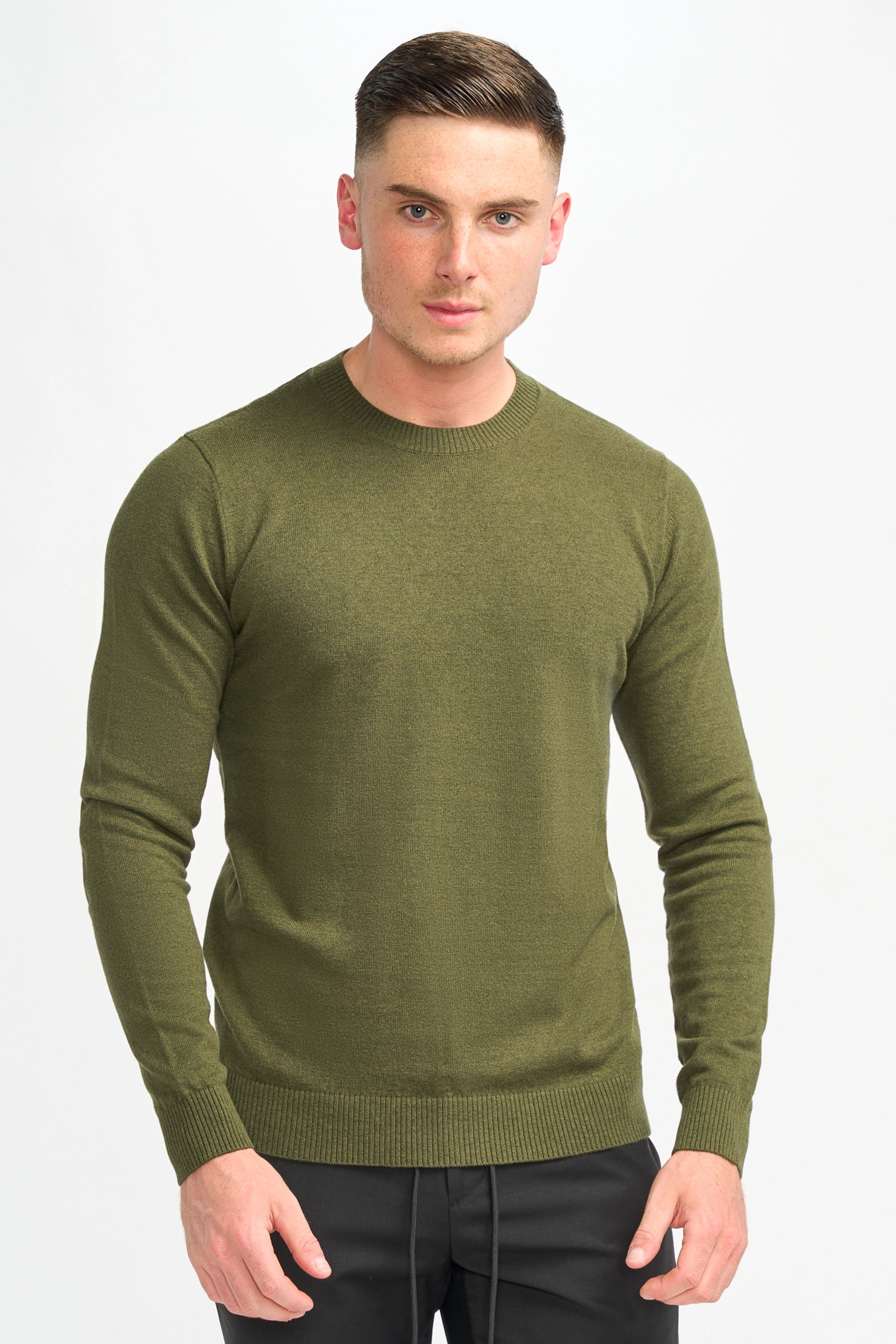 Connall Olive Jumper