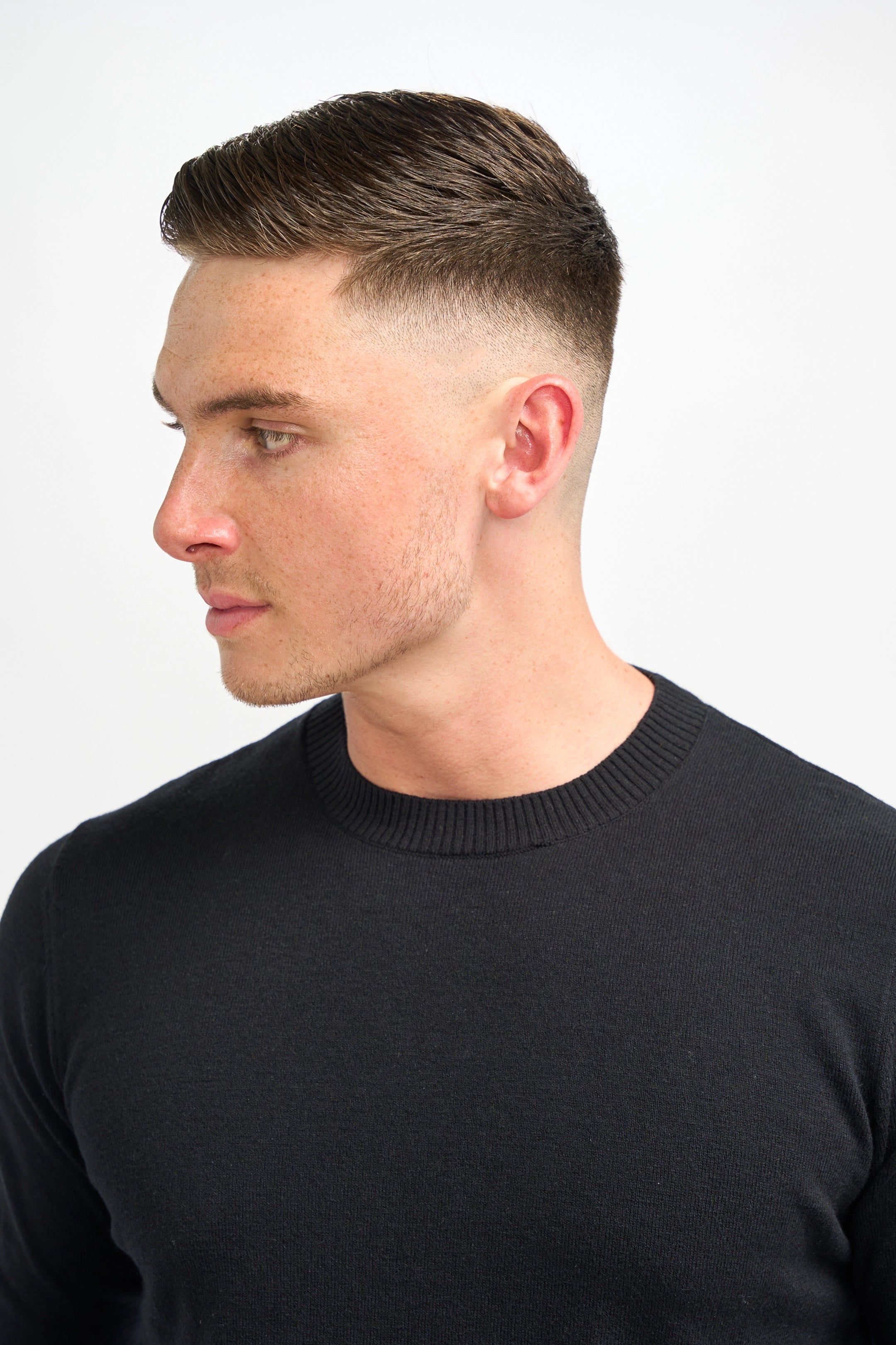 Connall Black Jumper