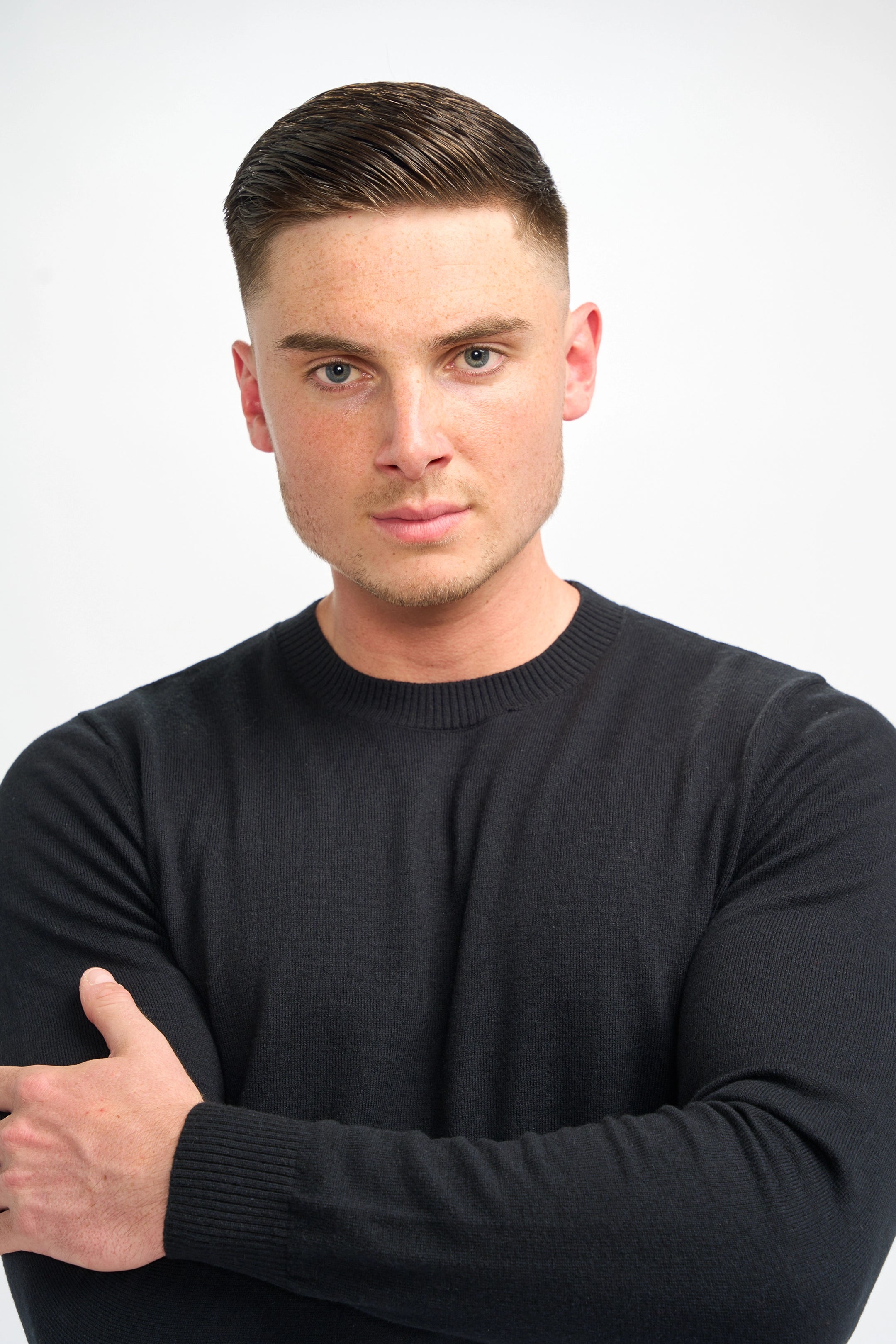 Connall Black Jumper