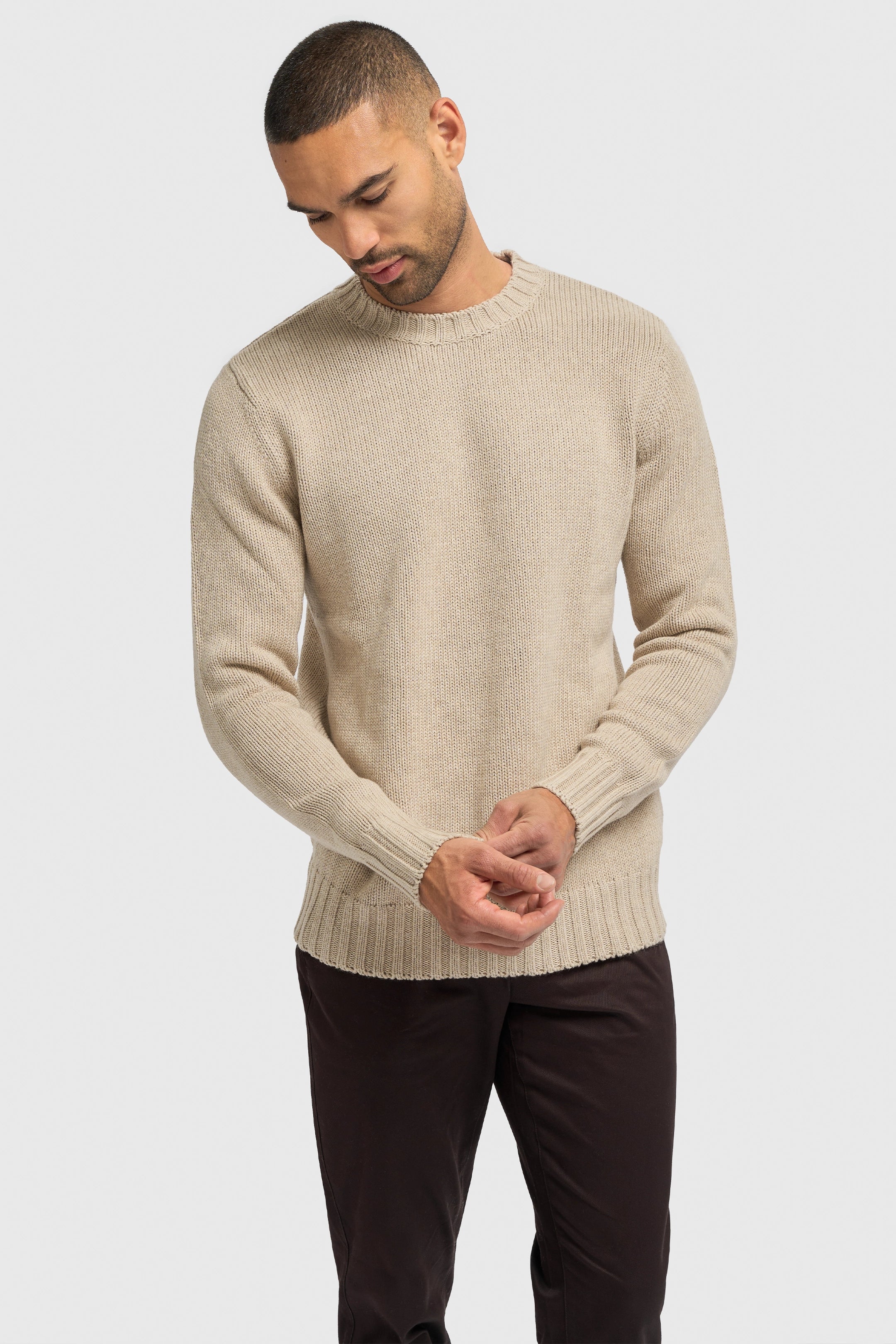 Farrel Fawn Plain Jumper