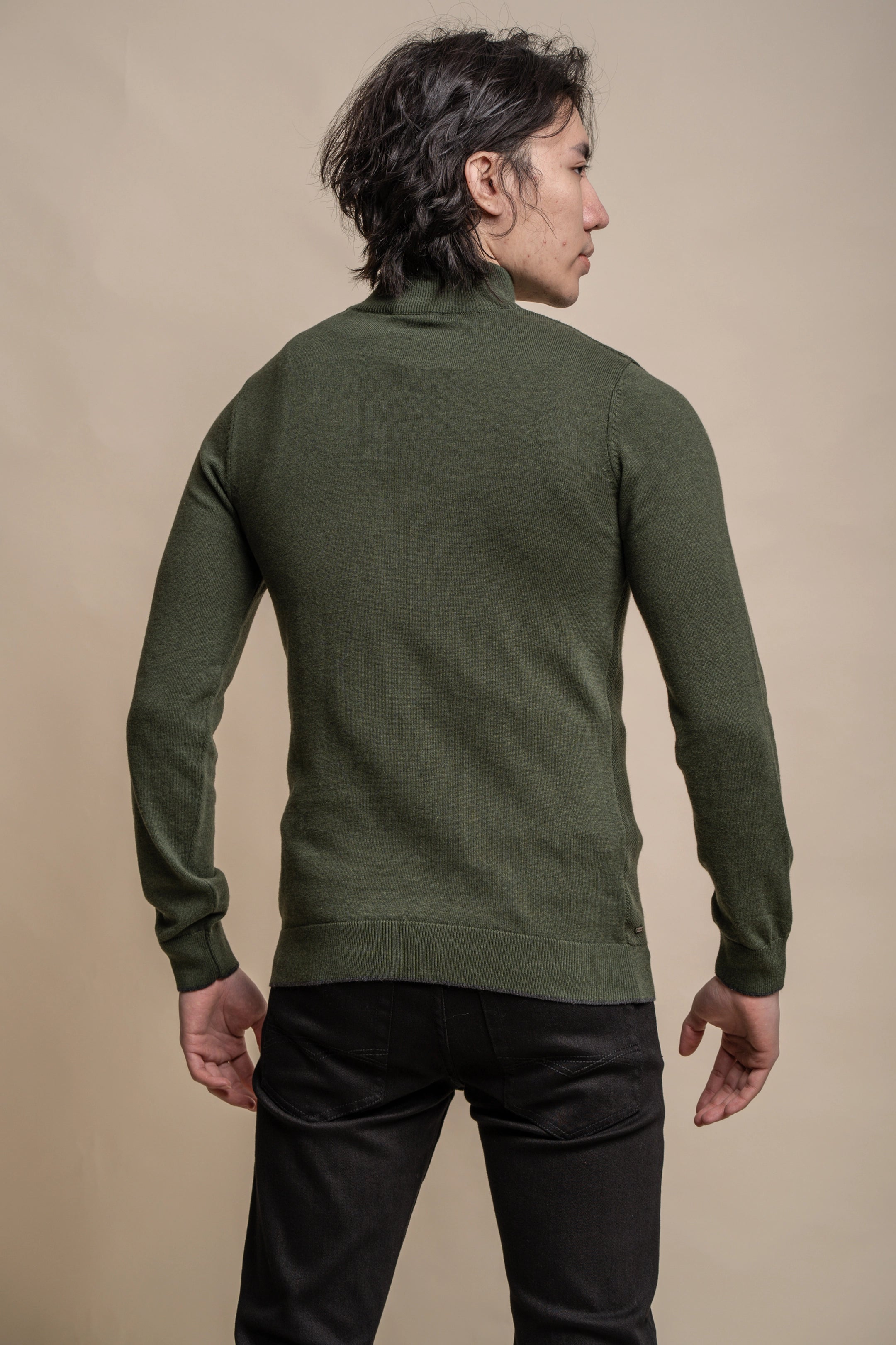 Kyle Half Zip Knit