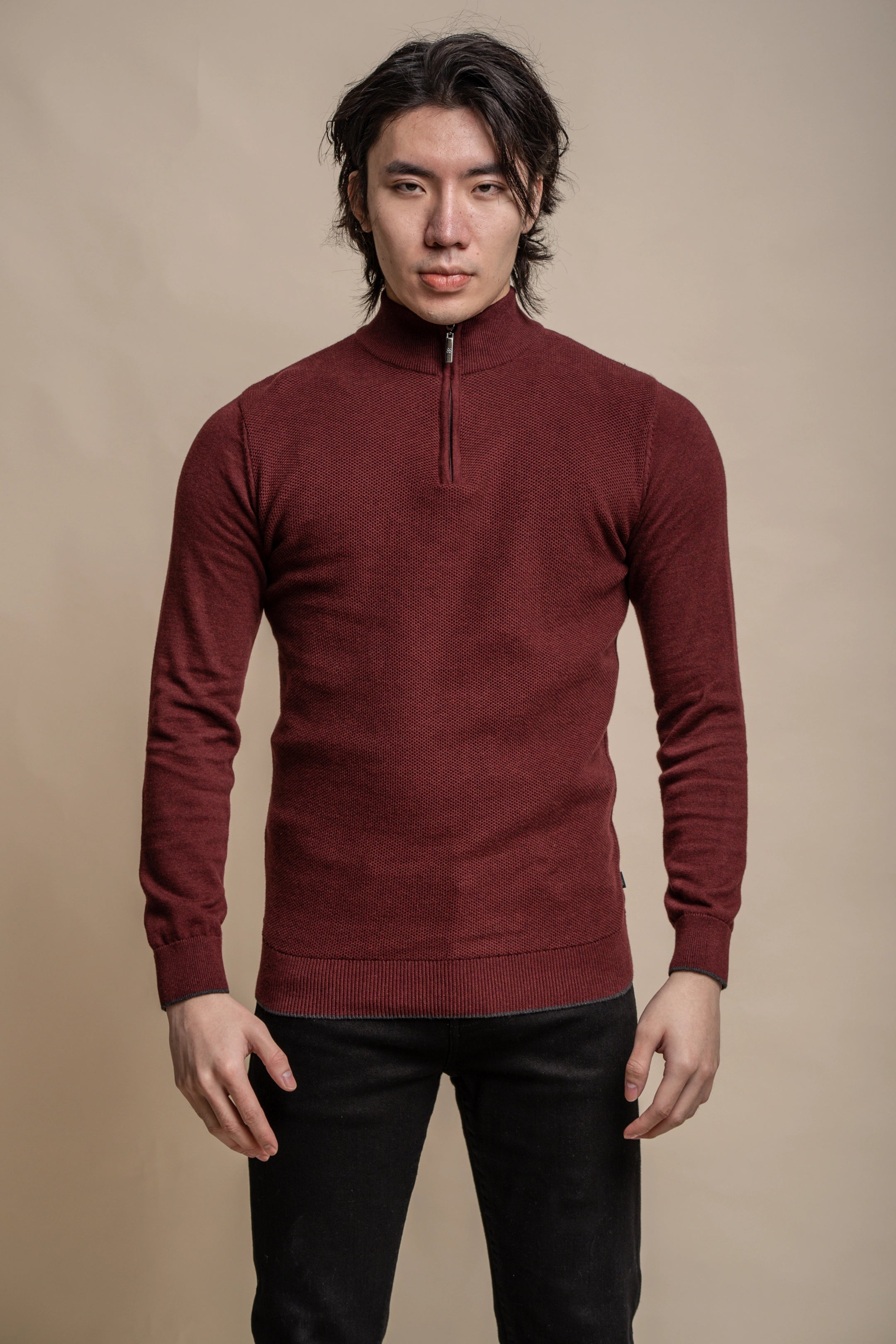 Kyle Half Zip Knit