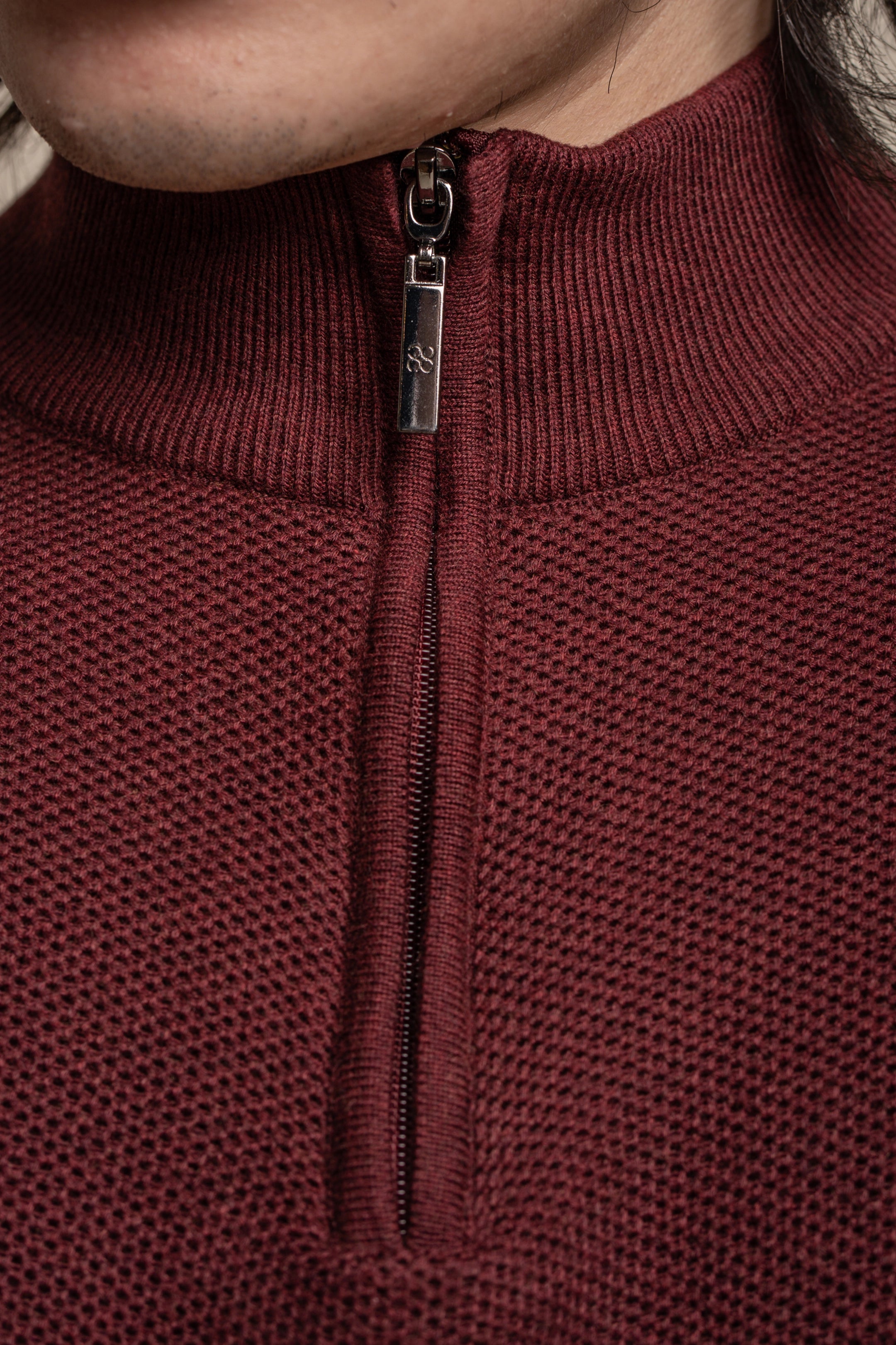 Kyle Half Zip Knit