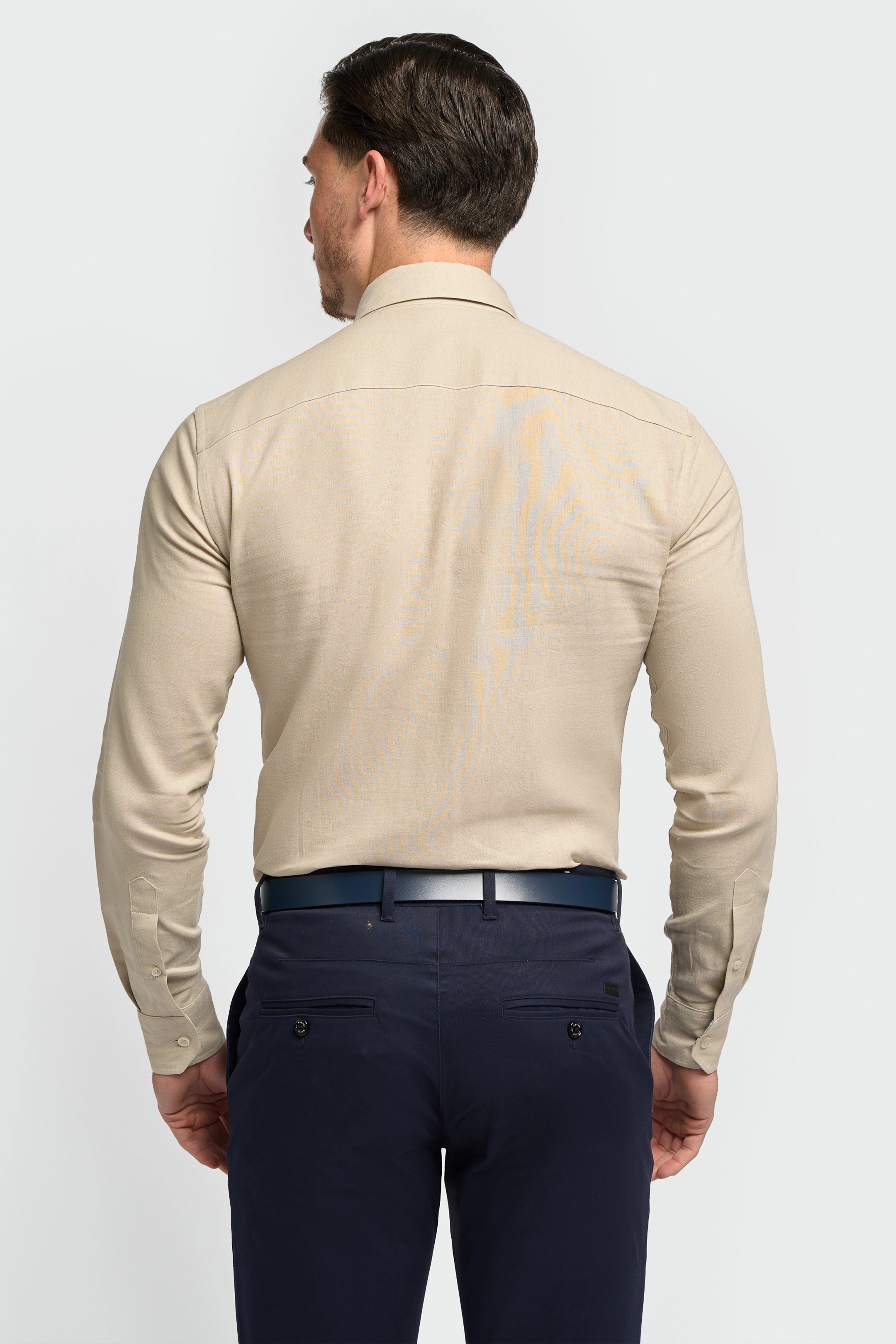 Matera Taupe Long Sleeve Shirt
