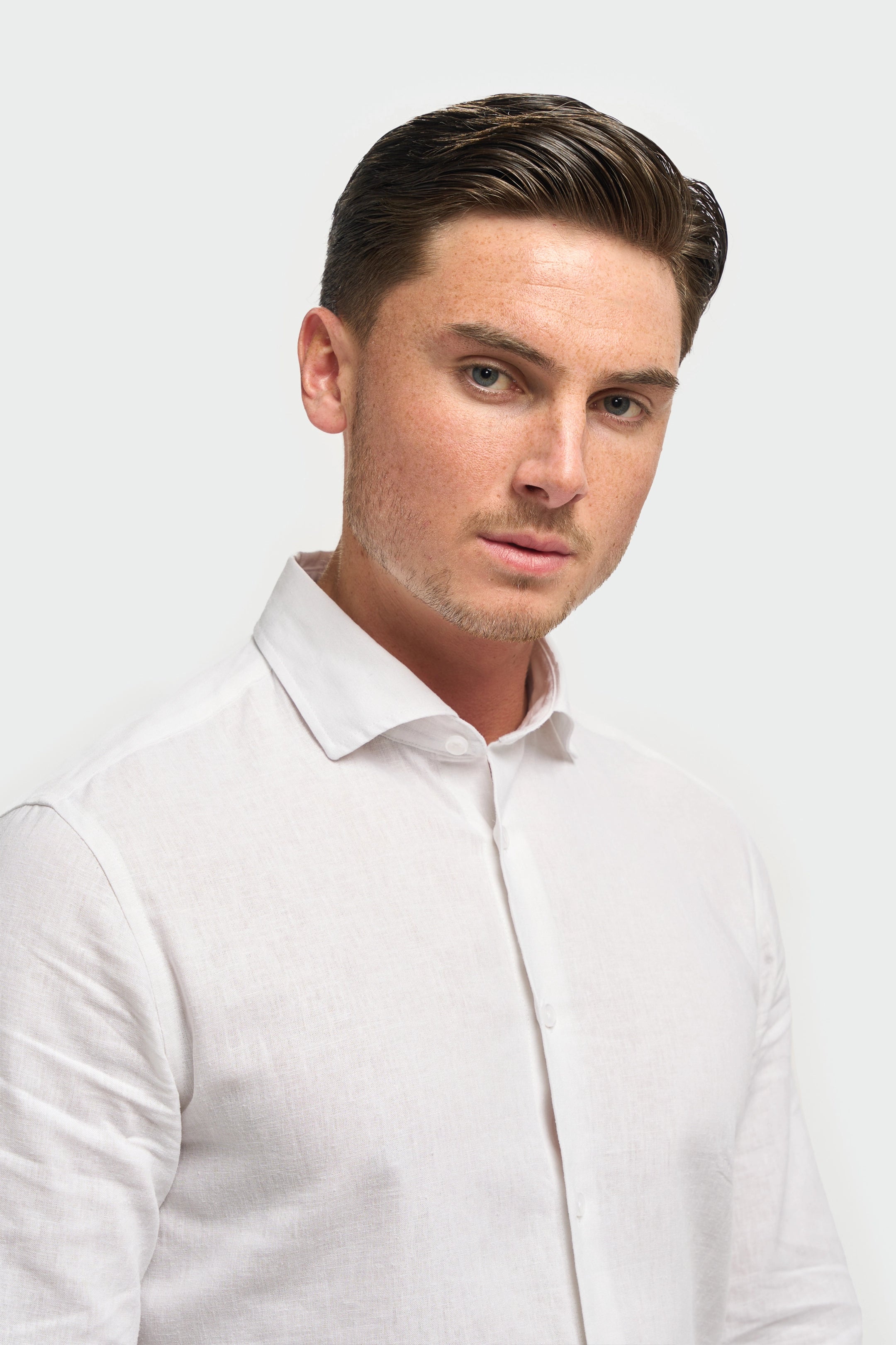 Matera White Long Sleeve Shirt
