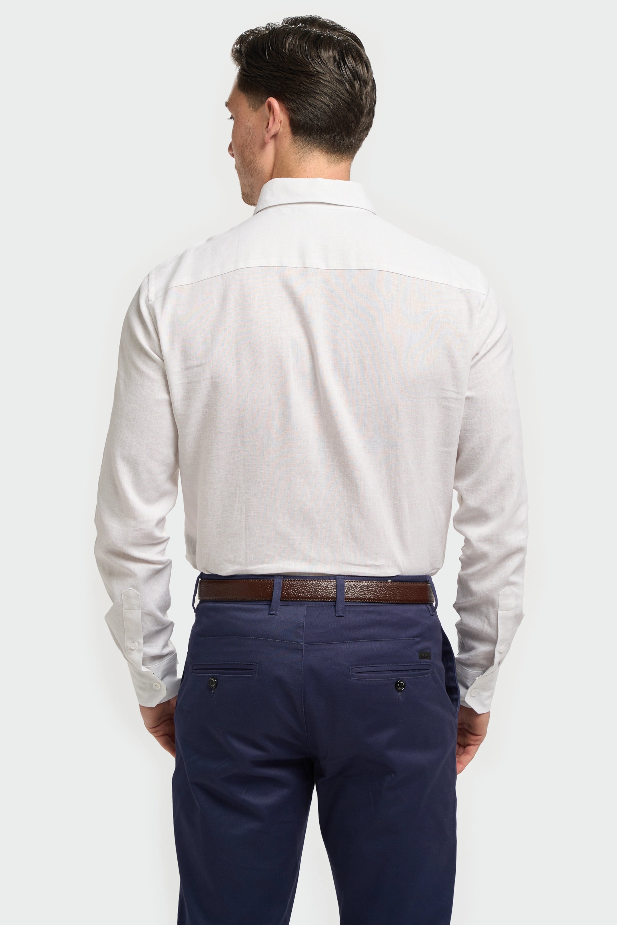Matera White Long Sleeve Shirt