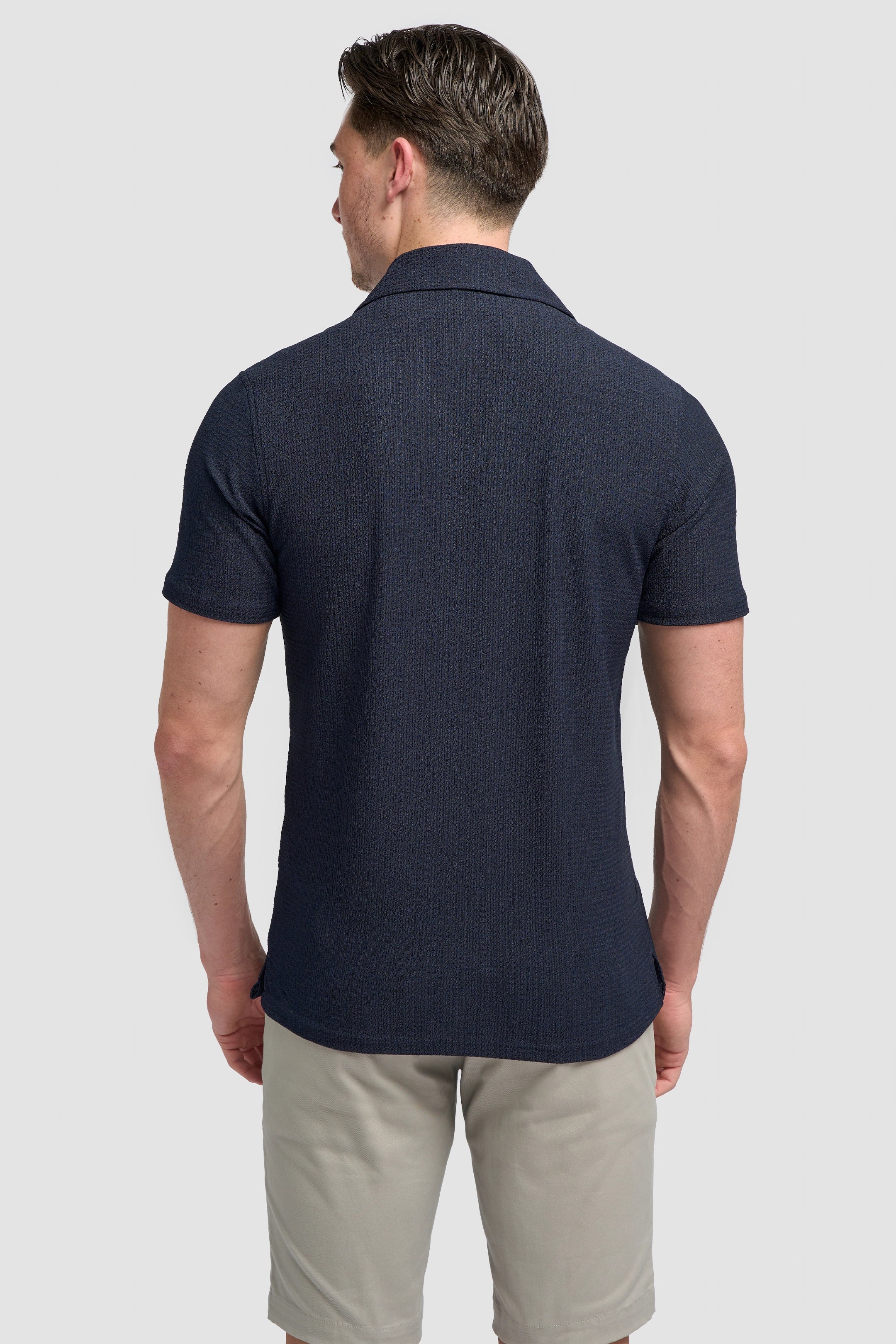 Silva Navy Short Sleeve Shirt