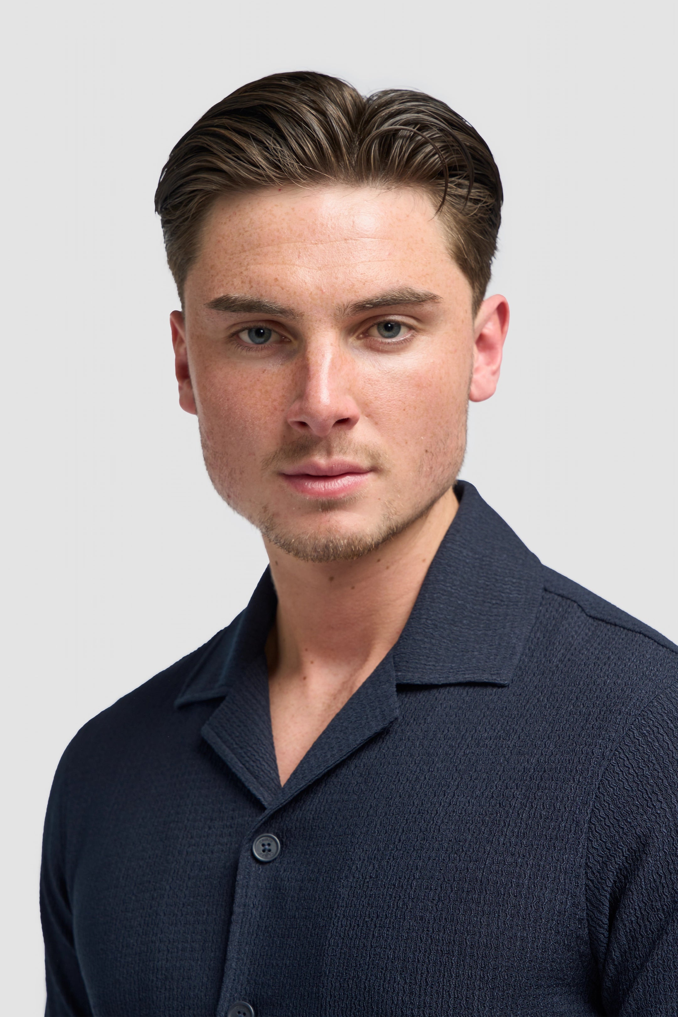 Silva Navy Short Sleeve Shirt