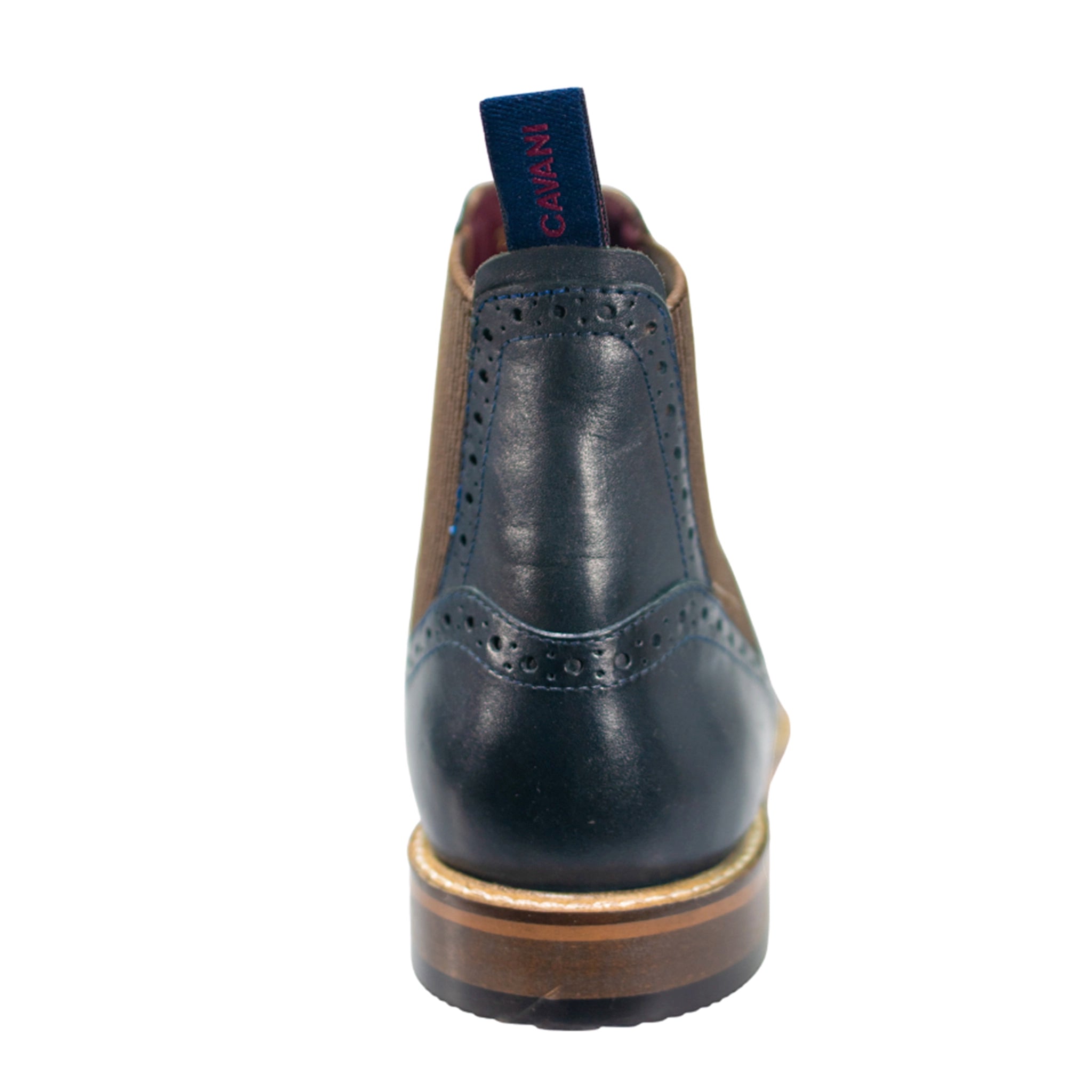 Moriarty Navy Chelsea Boots