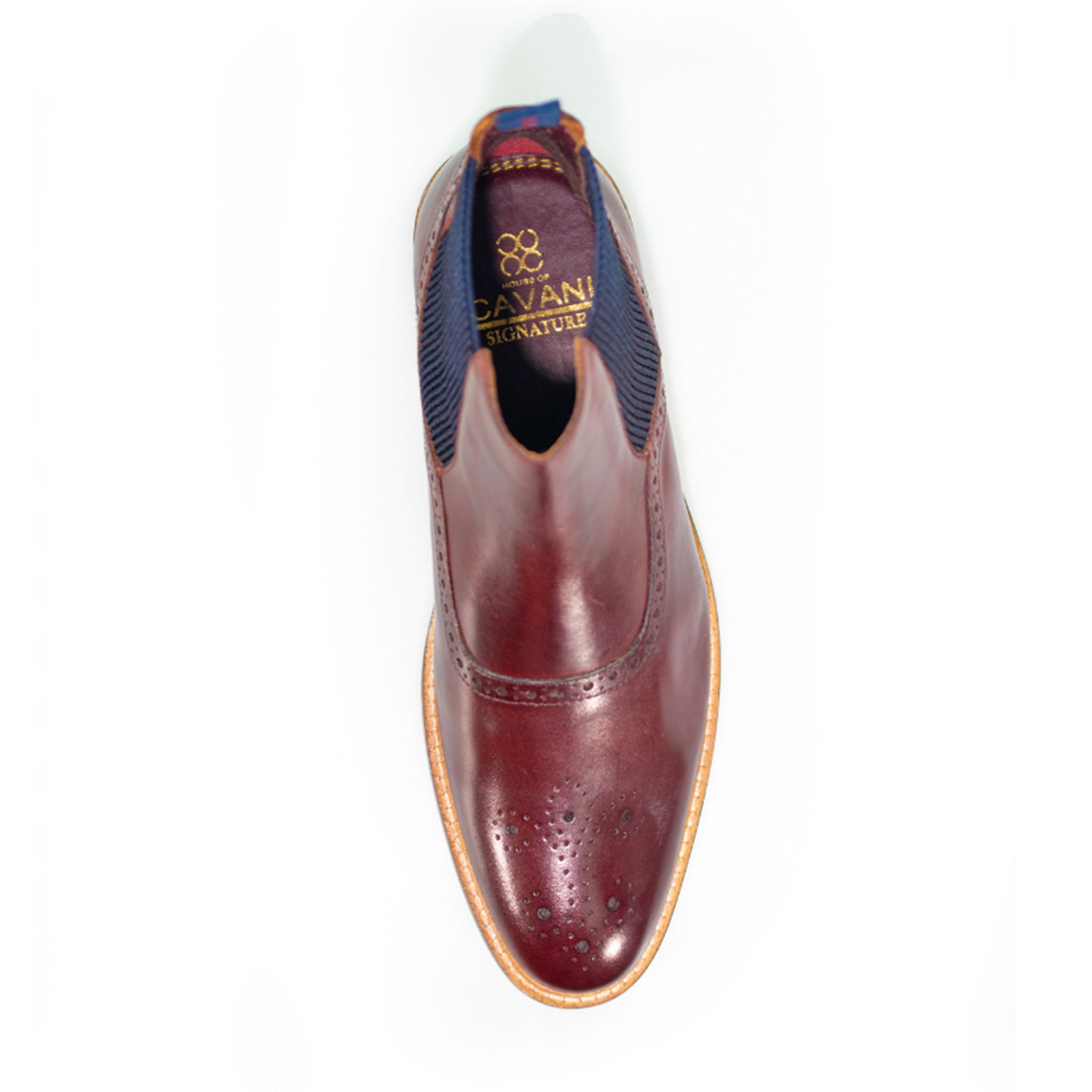 Moriarty Burgundy Chelsea Boots