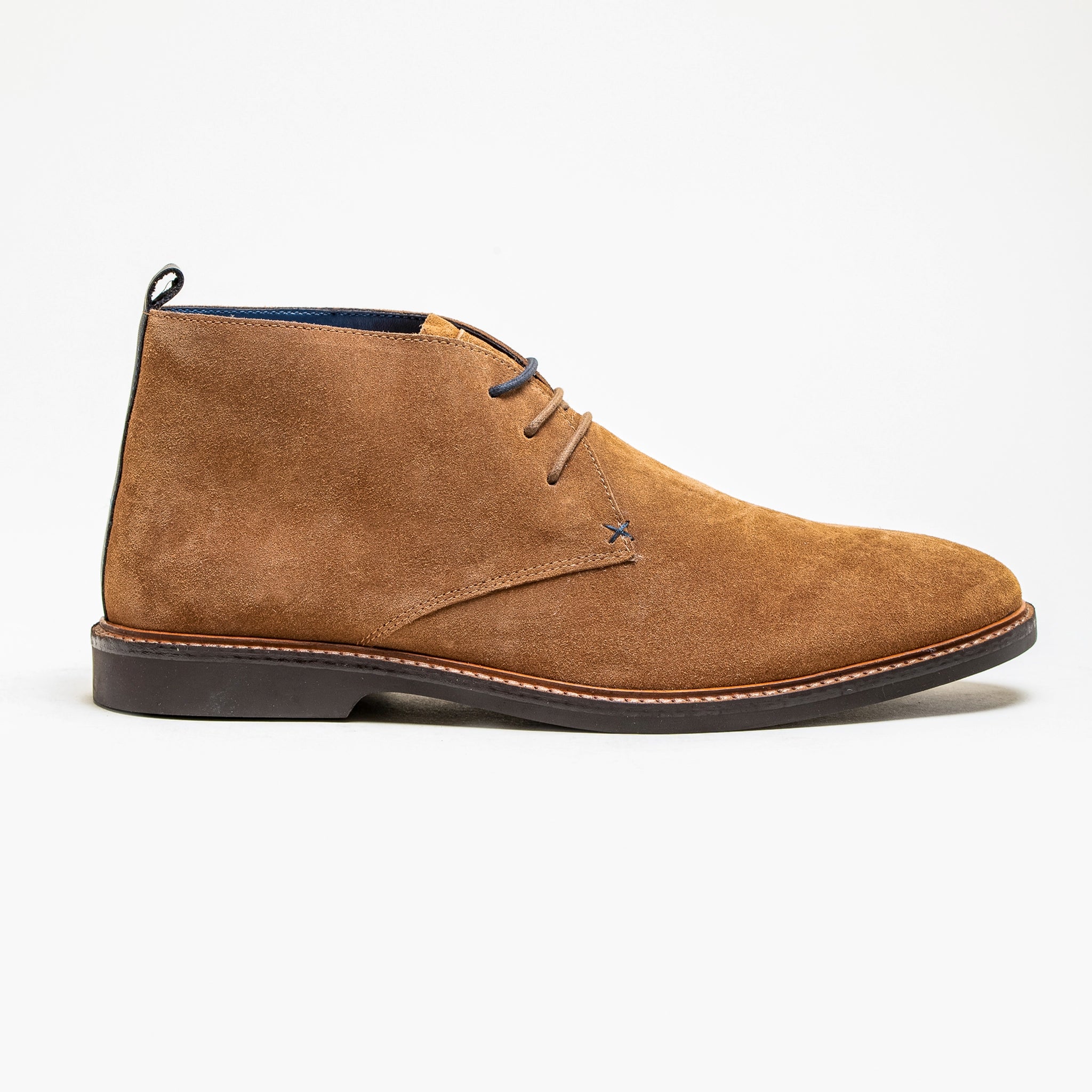 Sahara Tobacco Suede Desert Boots
