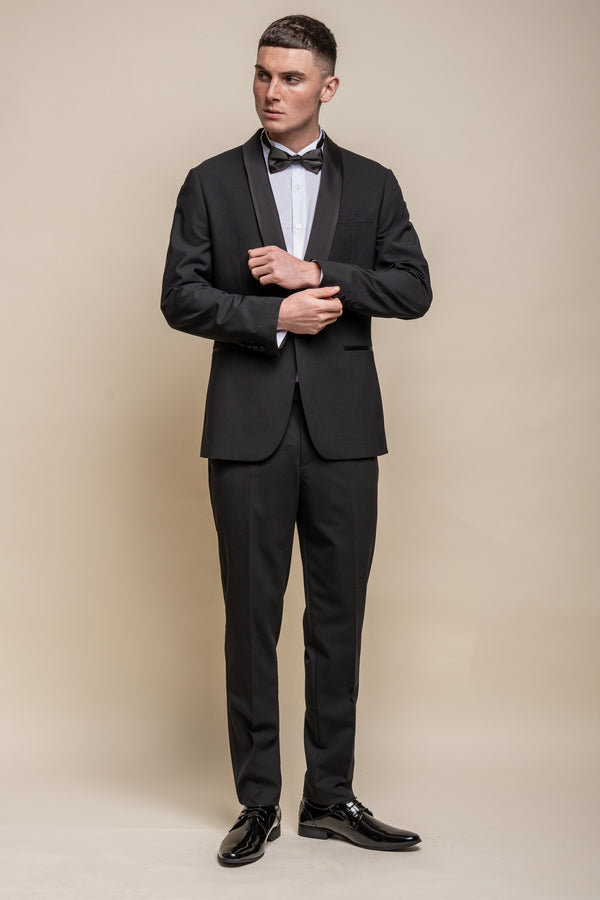 Aspen Black Two Piece Dinner Suit