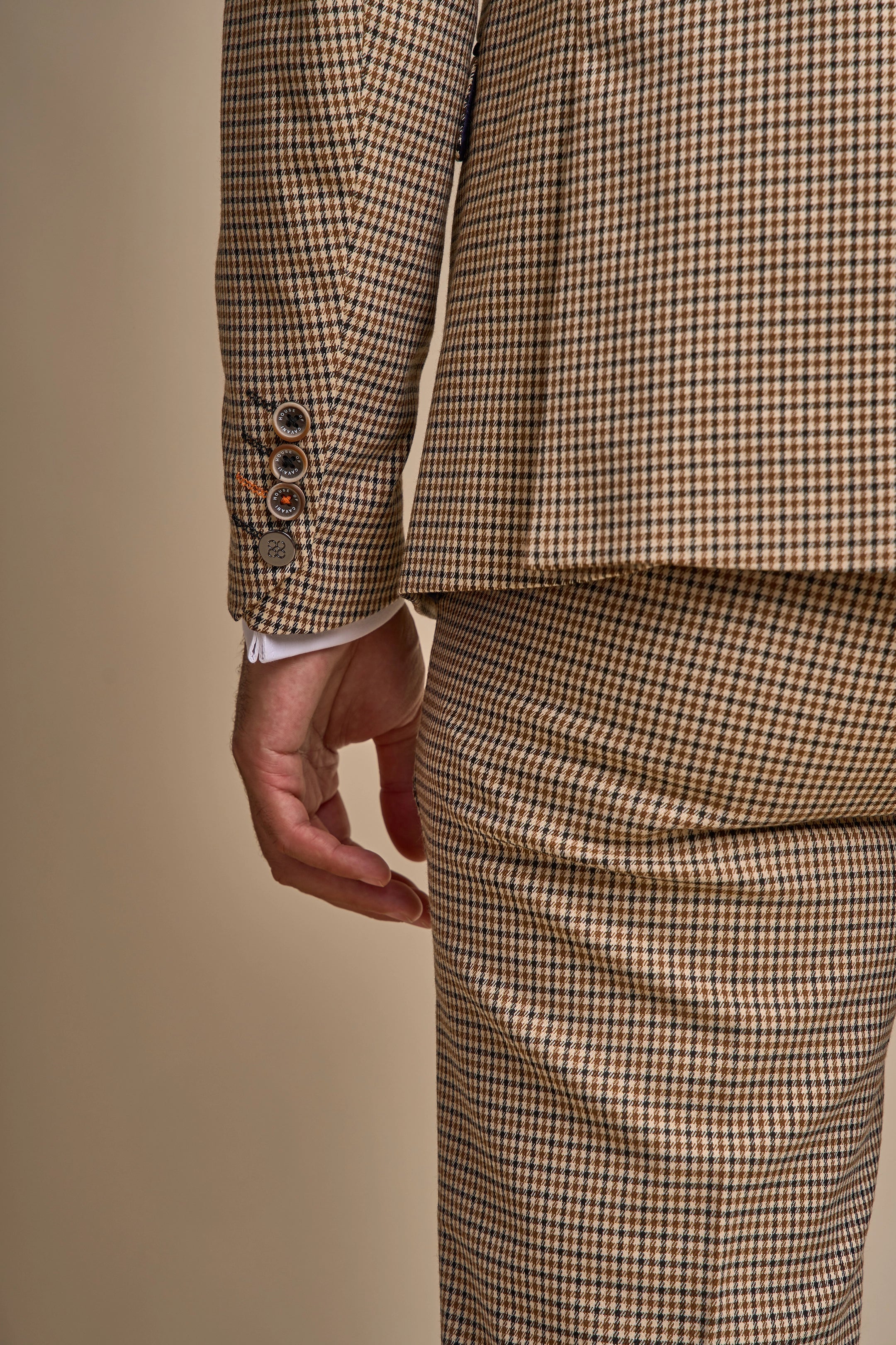 Elwood Houndstooth Three Piece Suit